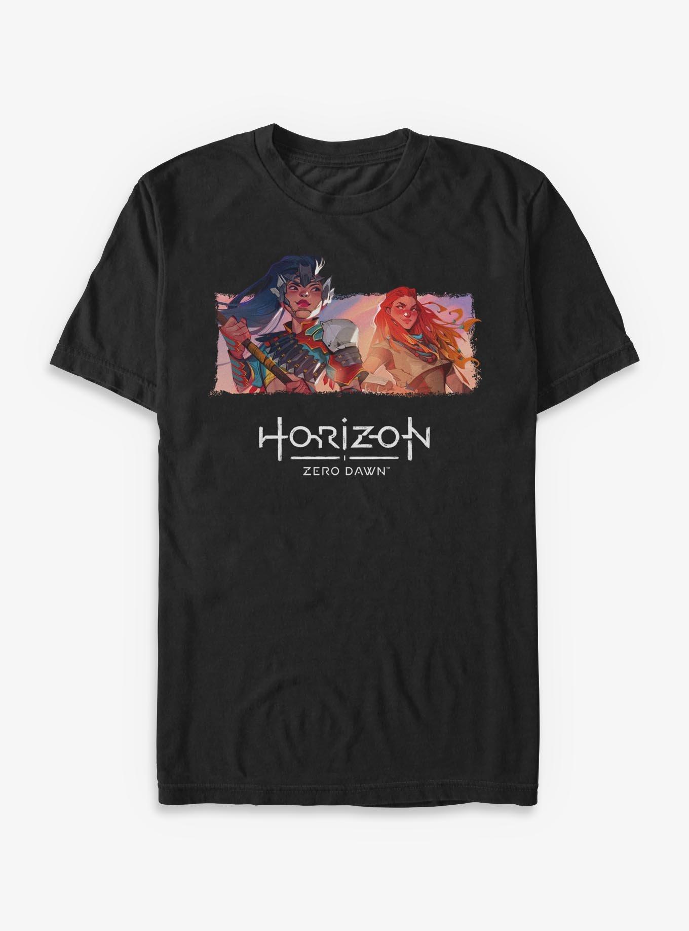 Horizon Zero Dawn Talanah & Aloy Panel T-Shirt, , hi-res