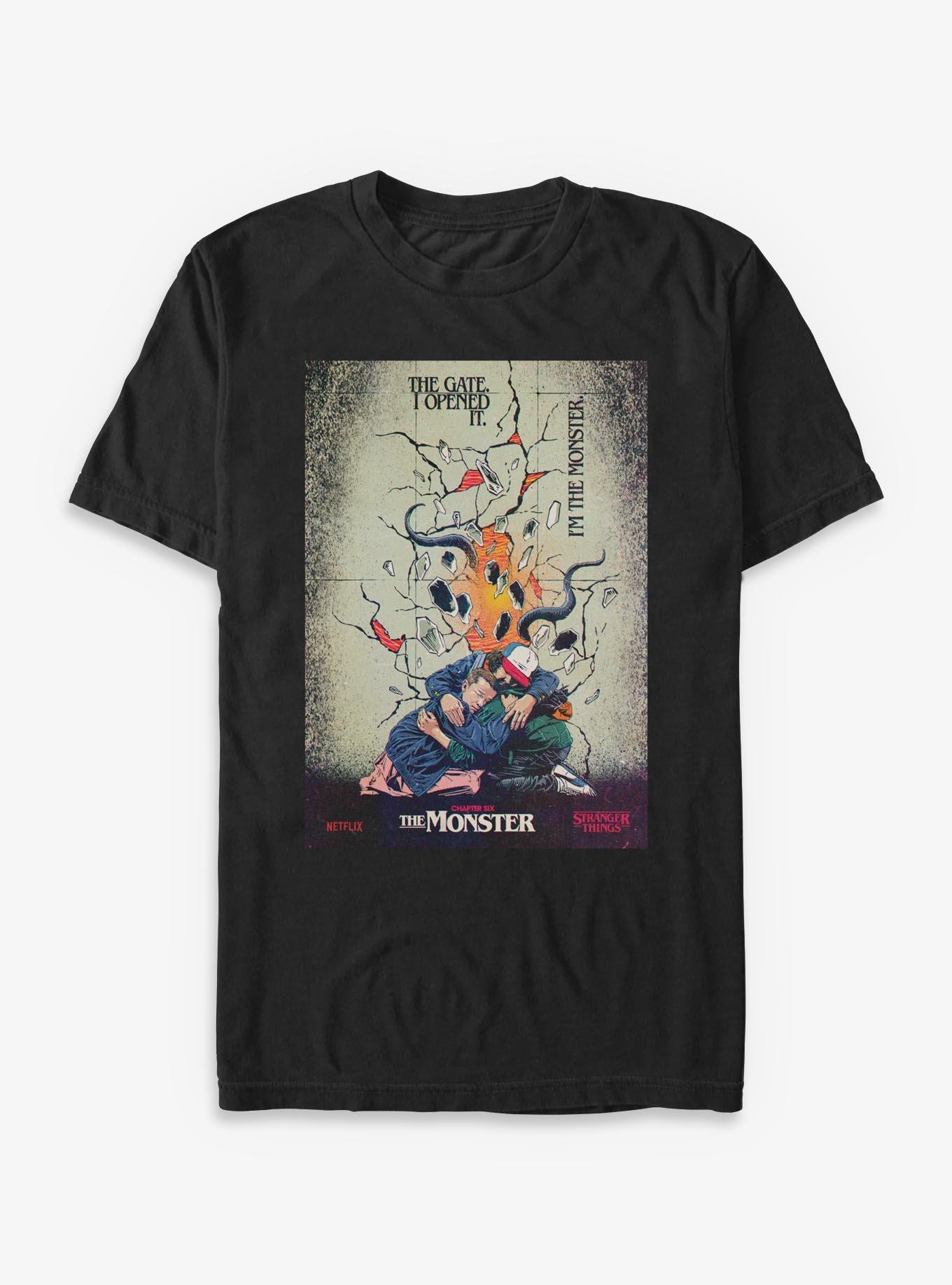 Stranger Things The Gate Was Opened T-Shirt, , hi-res