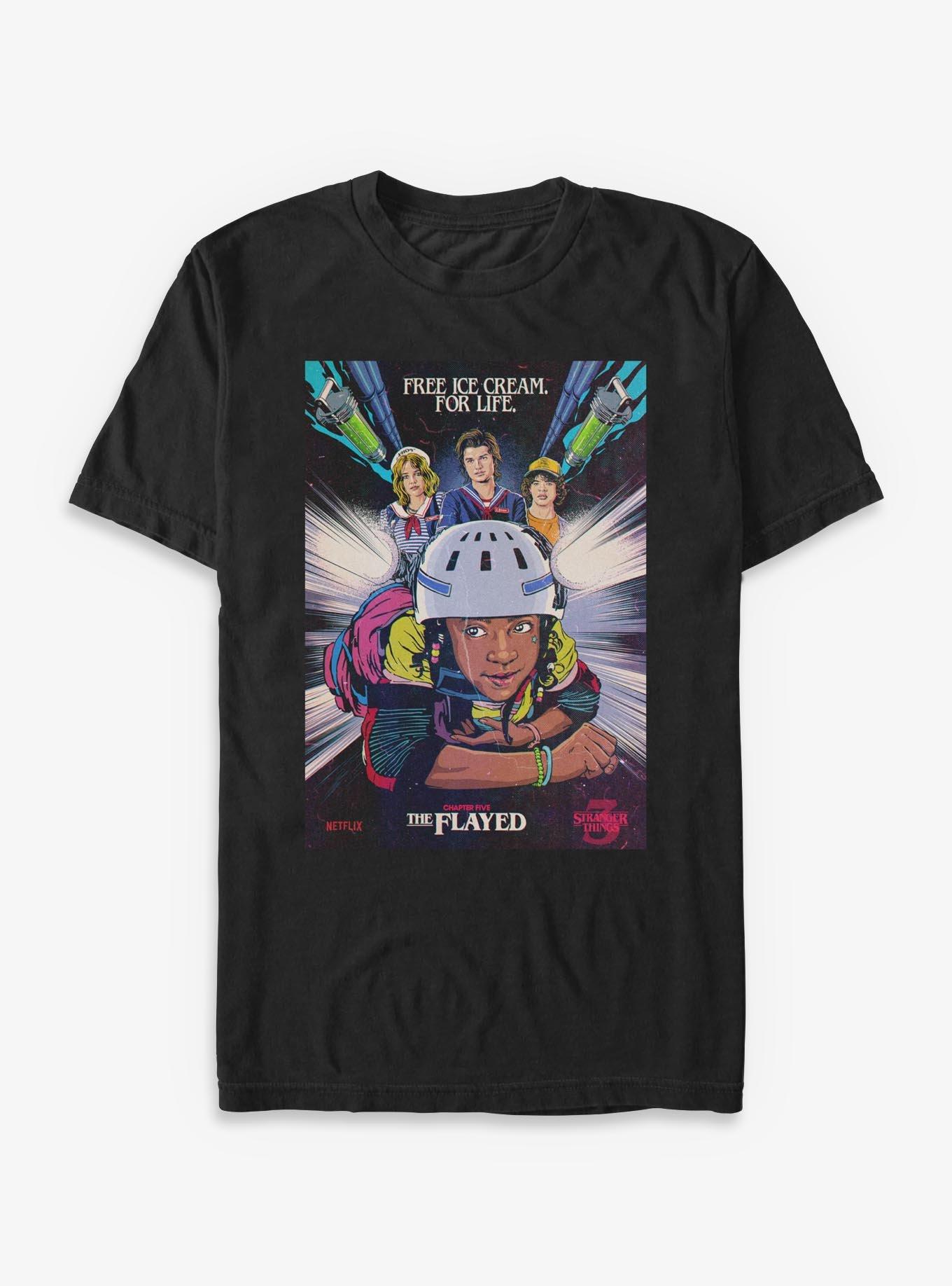 Stranger Things The Flayed T-Shirt, BLACK, hi-res view 1