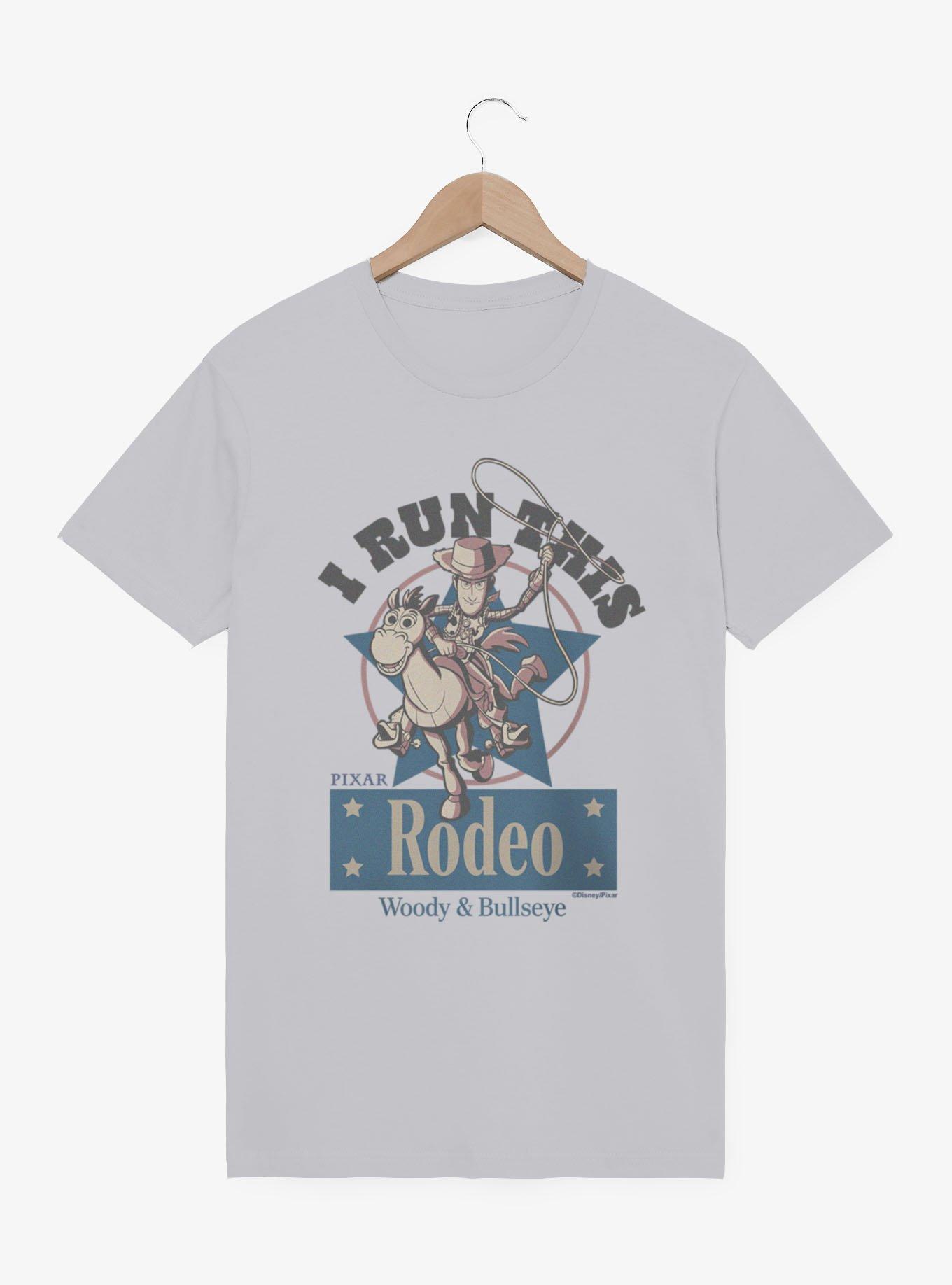 Disney Pixar Toy Story I Run This Rodeo Woody Bullseye T-Shirt, , hi-res