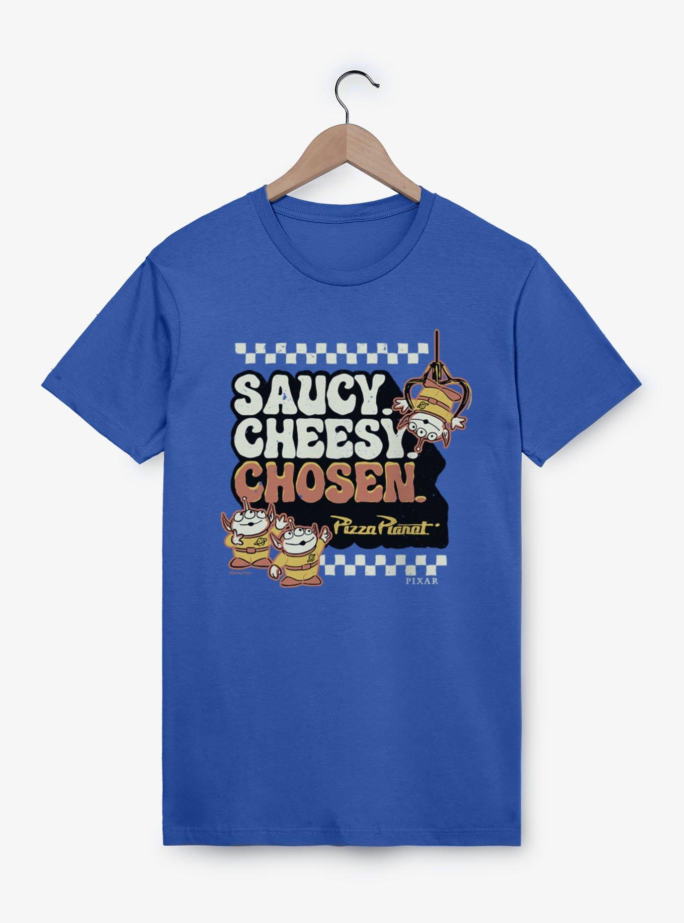 Disney Pixar Toy Story Saucy Cheesy Chosen Pizza Planet T-Shirt, , hi-res