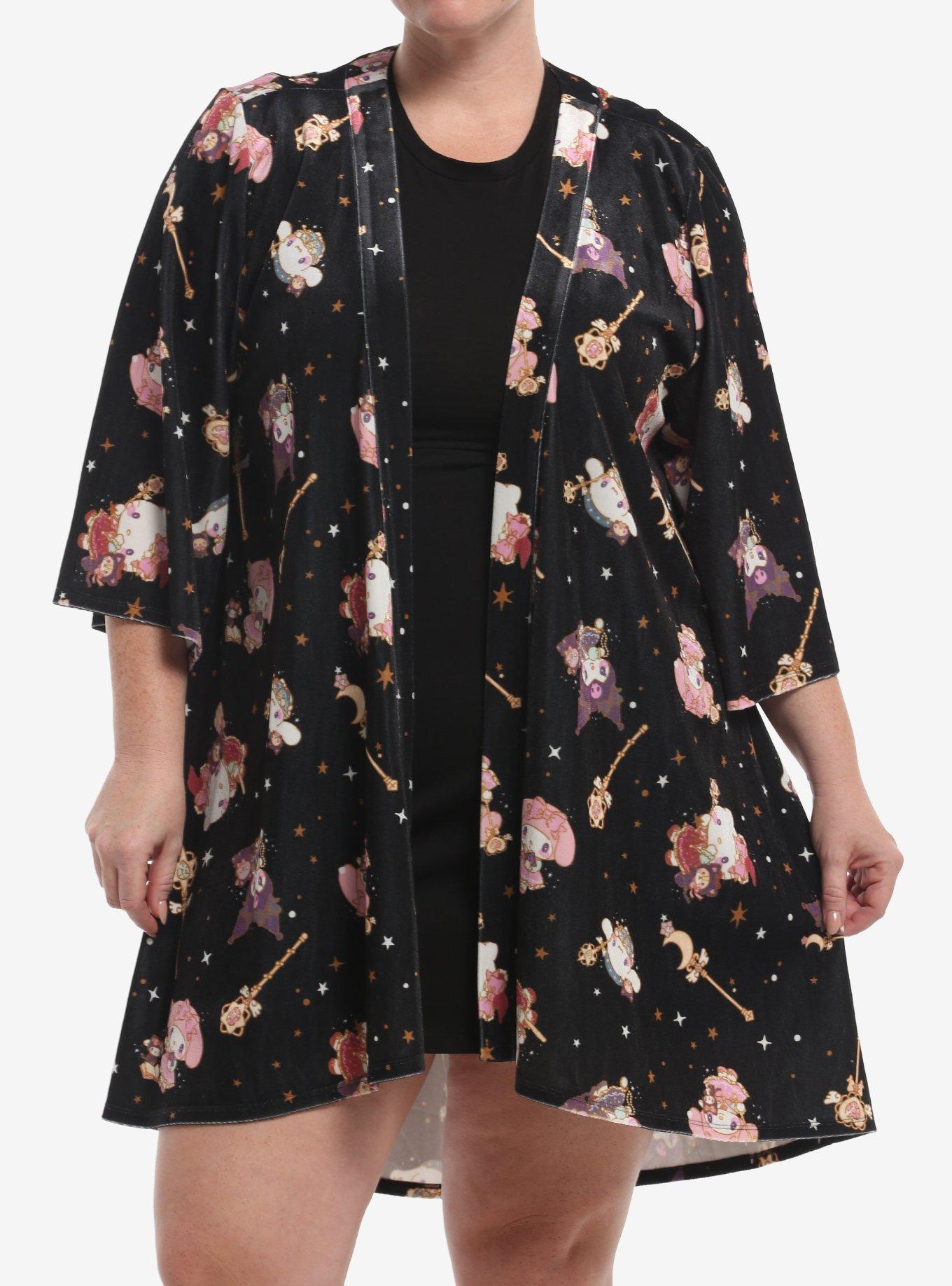 Hello Kitty And Friends Magic Wand Velvet Girls Duster Plus Size | Hot ...