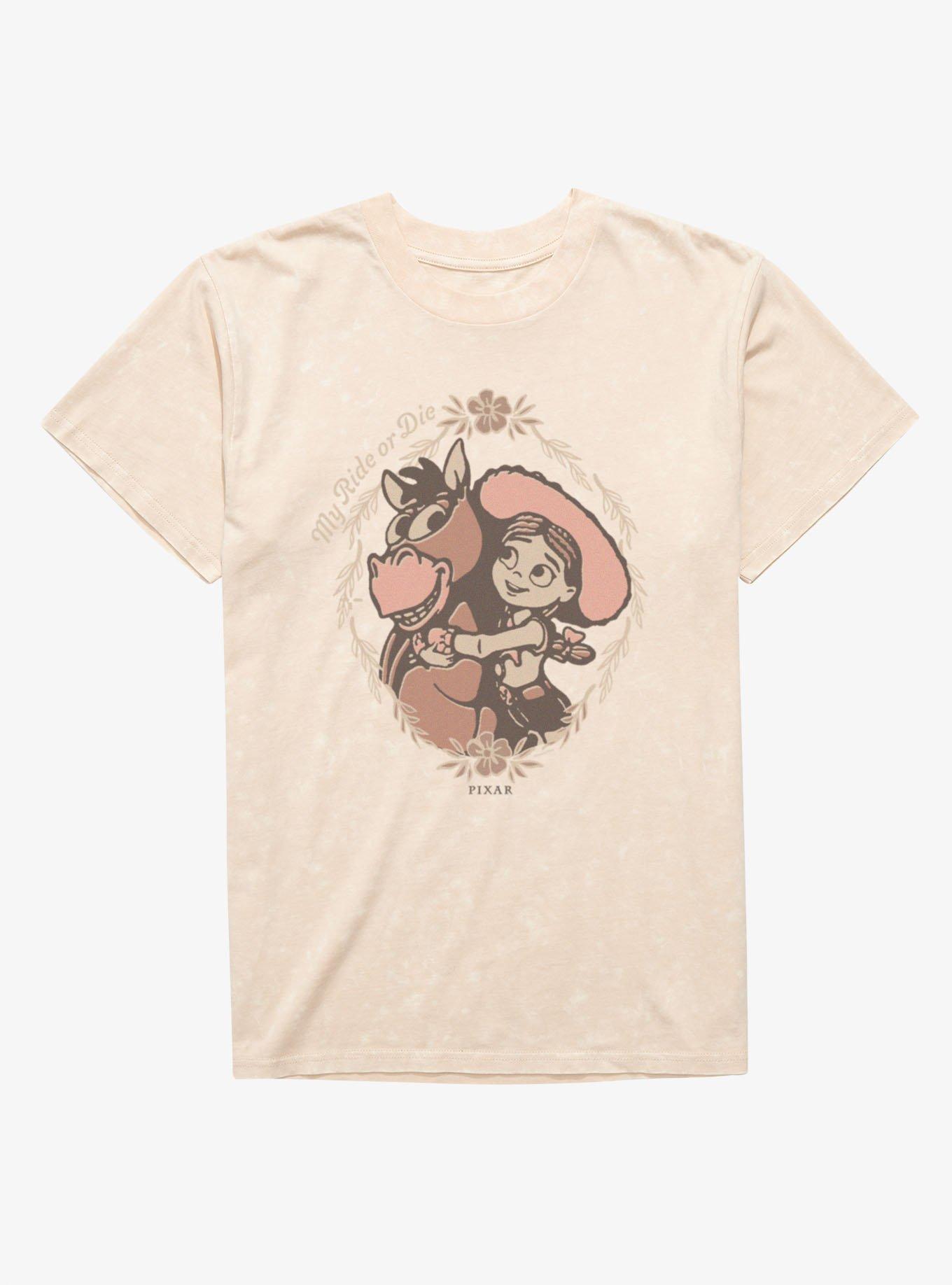 Disney Pixar Toy Story 5 My Ride Or Die Jessie Bullseye Mineral Wash T-Shirt, , hi-res