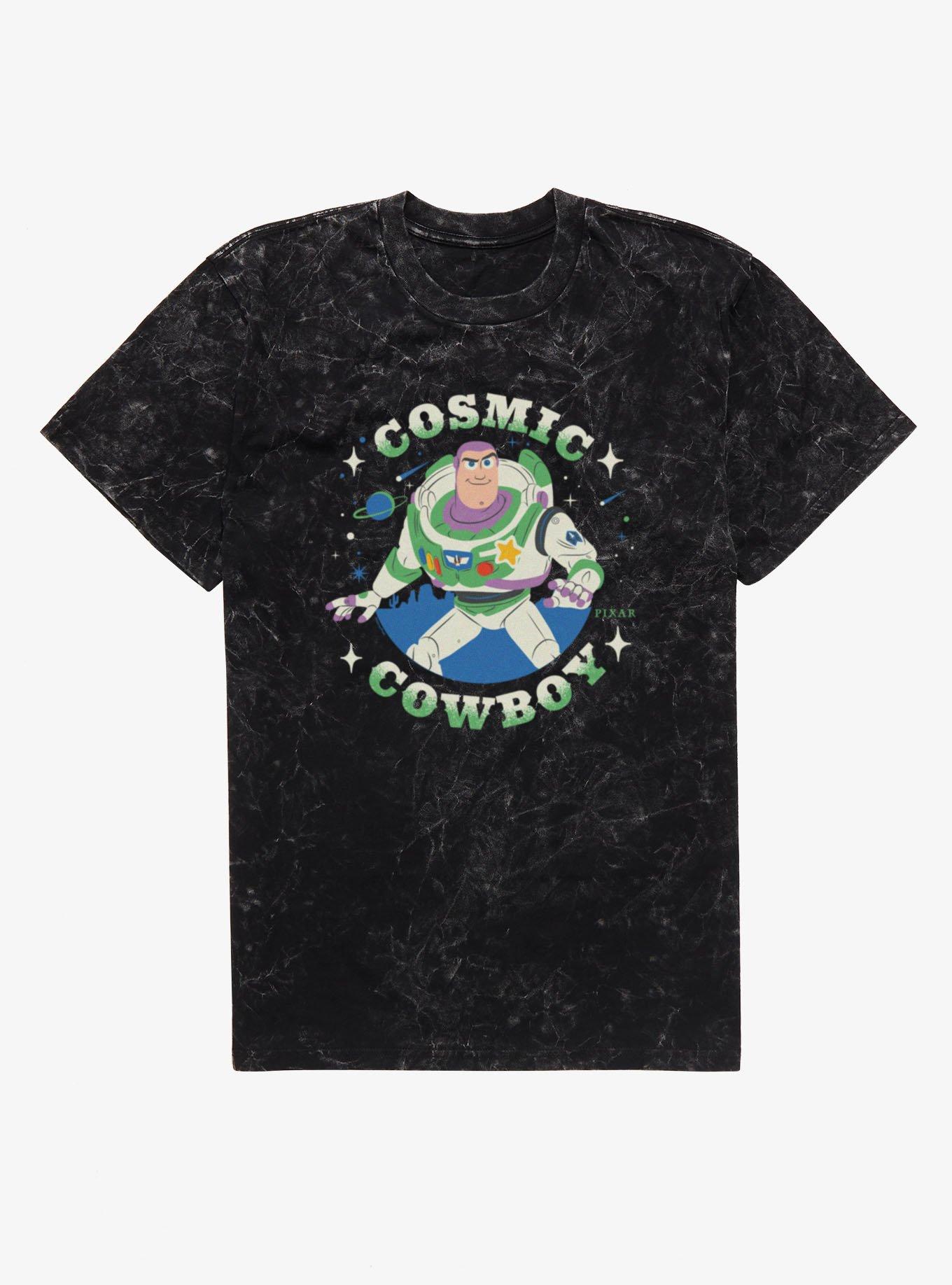 Disney Pixar Toy Story 5 Cosmic Cowboy Buzz Lightyear Mineral Wash T-Shirt, , hi-res