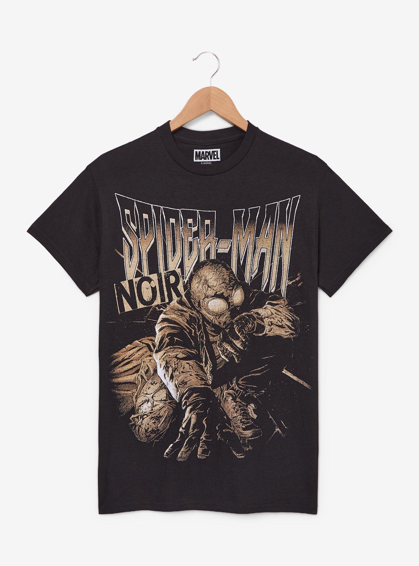 Marvel Spider-Man Noir Portrait T-Shirt - BoxLunch Exclusive
