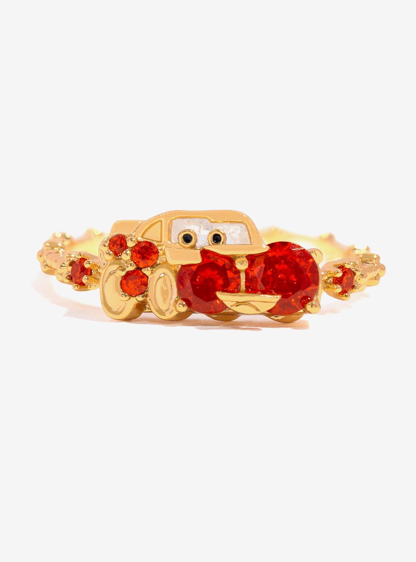 Girls Crew Disney Pixar Cars Lightning McQueen Ring, , hi-res
