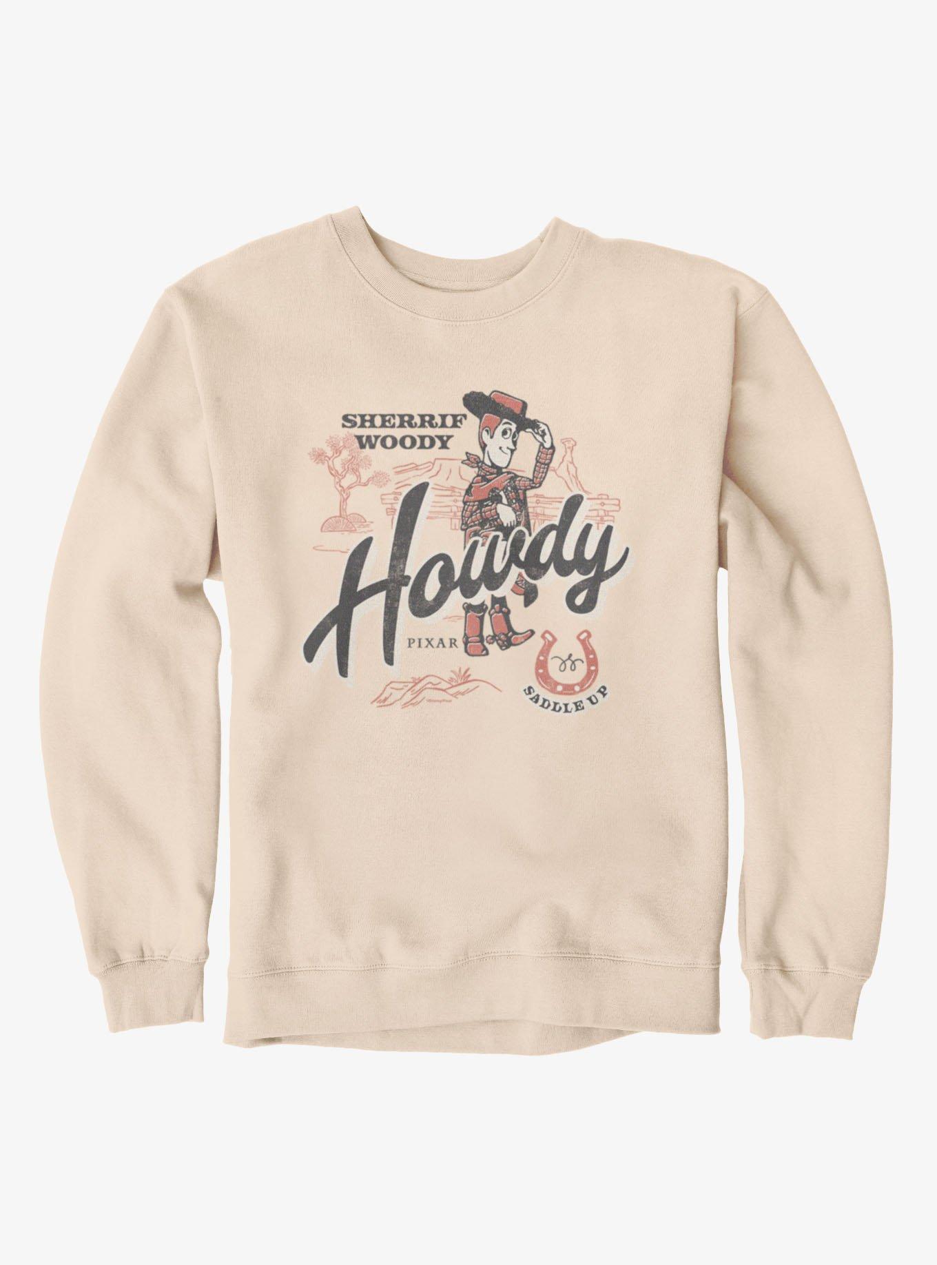 Disney Pixar Toy Story 5 Howdy Sherrif Woody Sweatshirt, , hi-res