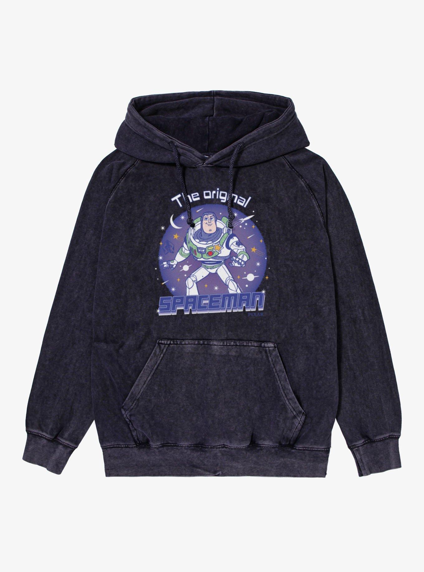 Disney Pixar Toy Story 5 The Original Spaceman Buzz Lightyear Vintage Mineral Washed Hoodie, , hi-res