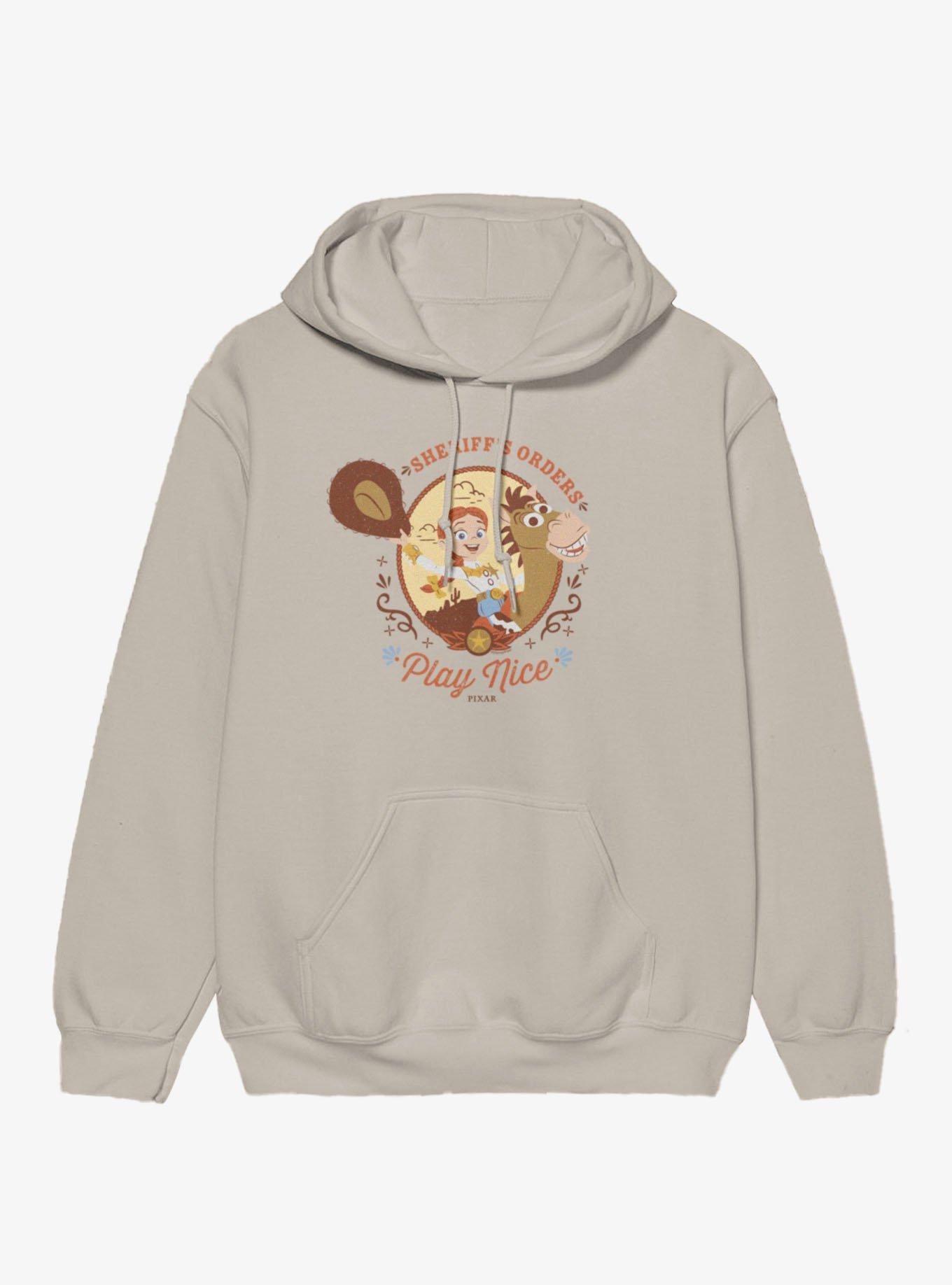Disney Pixar Toy Story 5 Jessie Sheriff's Orders Play Nice Hoodie, , hi-res
