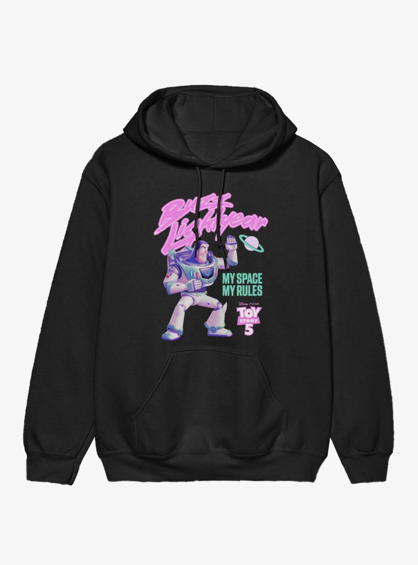 Disney Pixar Toy Story 5 Buzz Lightyear My Space My Rules Hoodie, , hi-res