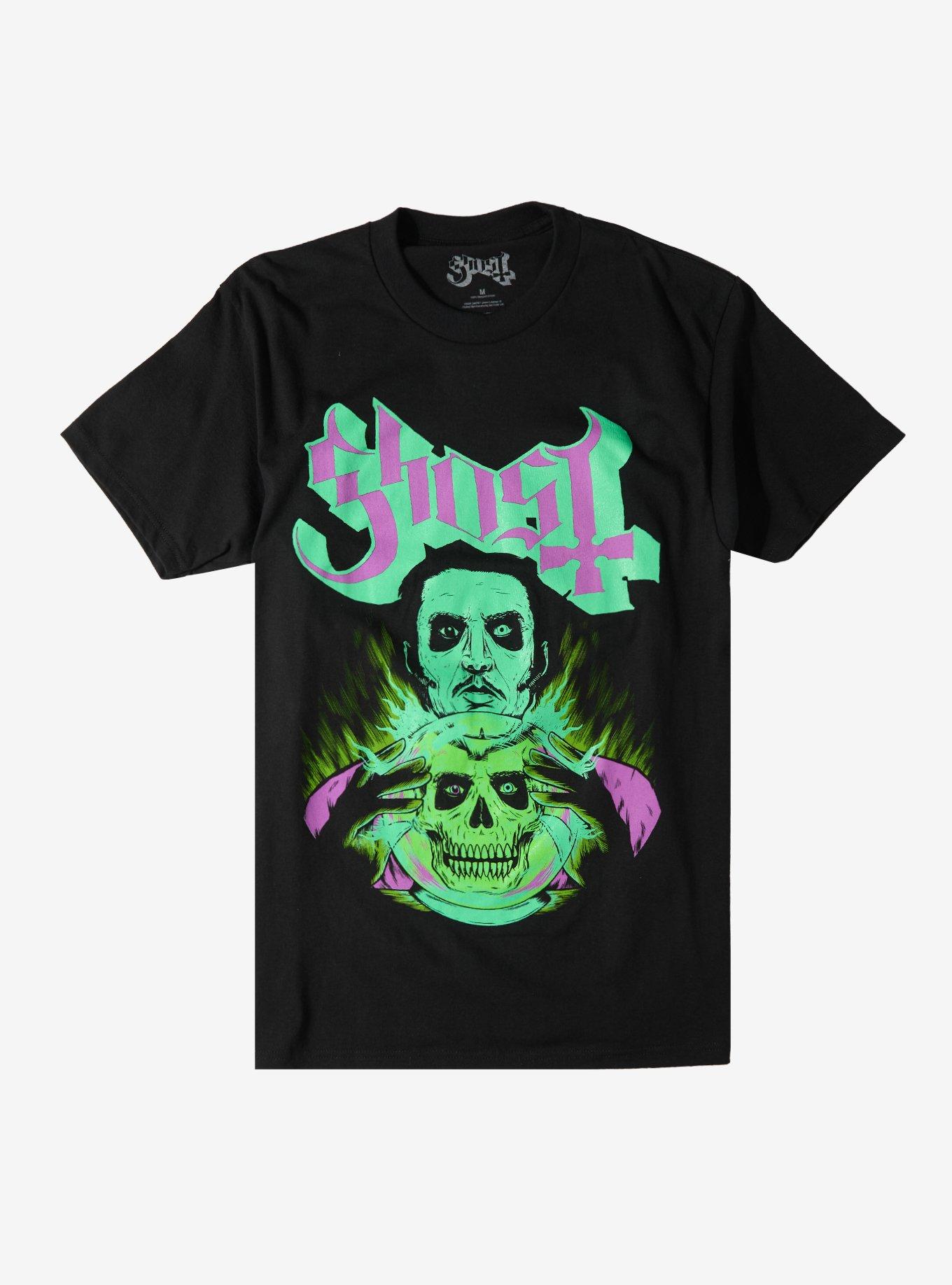 Ghost Skull Orb Glow-In-The-Dark T-Shirt