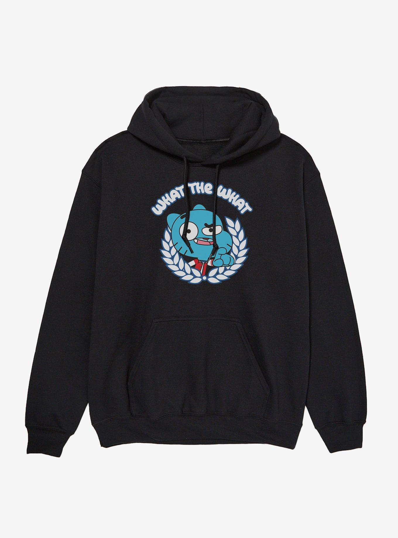 The Amazing World Of Gumball What The What Hoodie, , hi-res