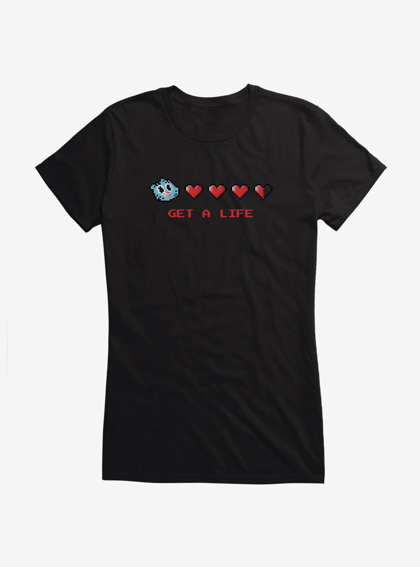 The Amazing World Of Gumball Get A Life Girls T-Shirt, , hi-res
