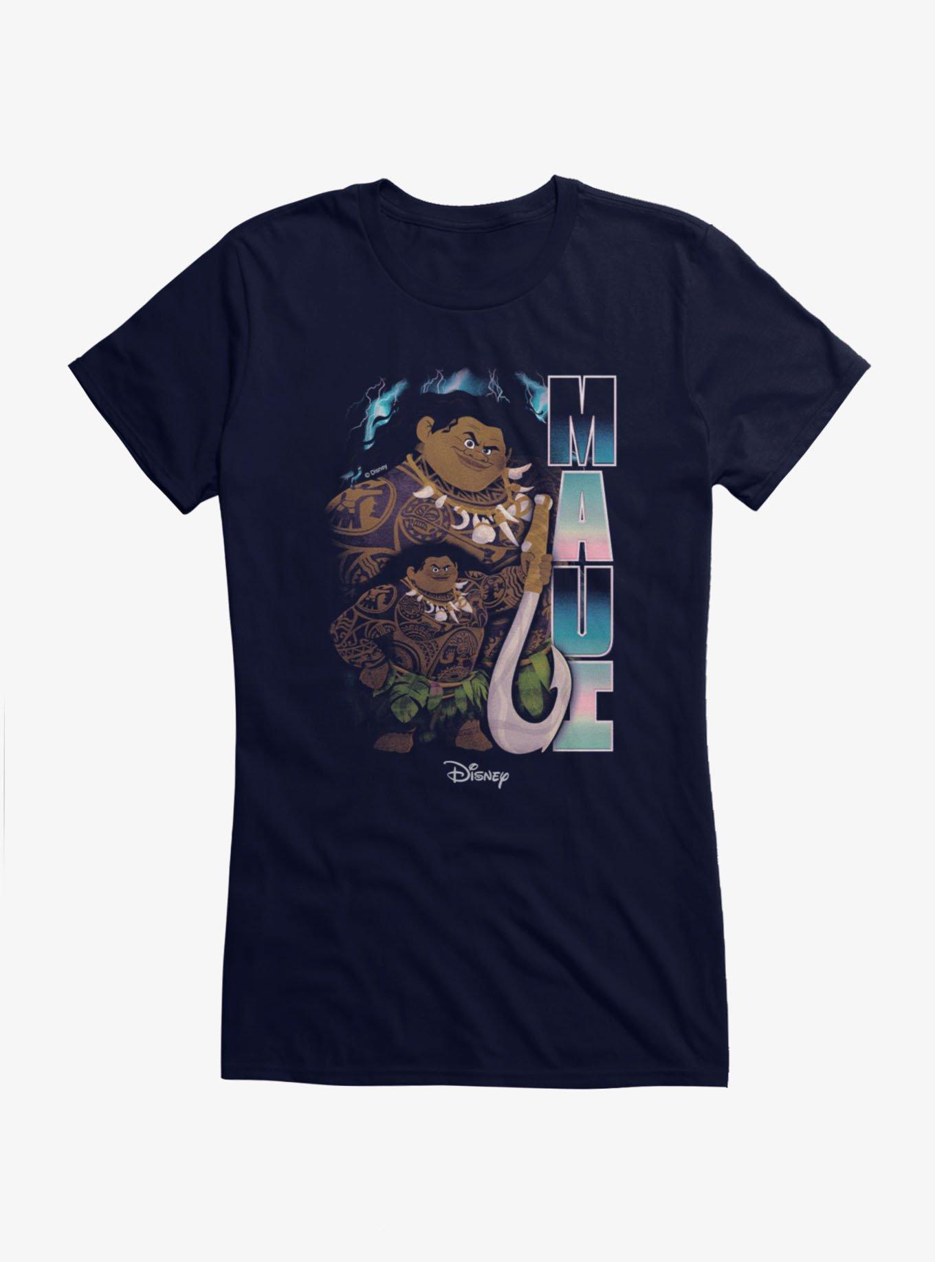Disney Moana Maui Hook Pose Girls T-Shirt, , hi-res