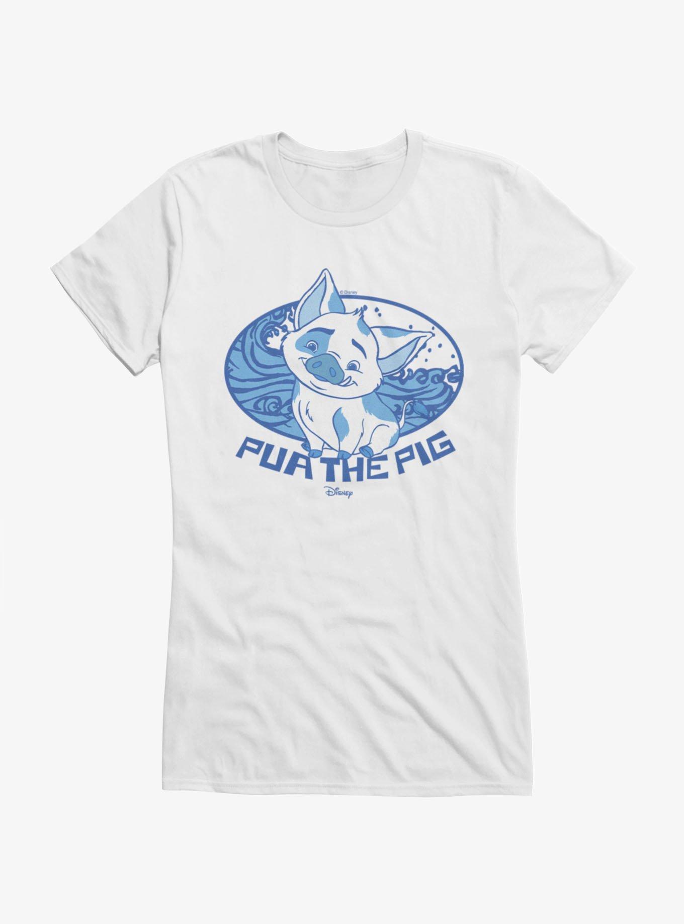Disney Moana Pua The Pig Water Badge Girls T-Shirt, , hi-res