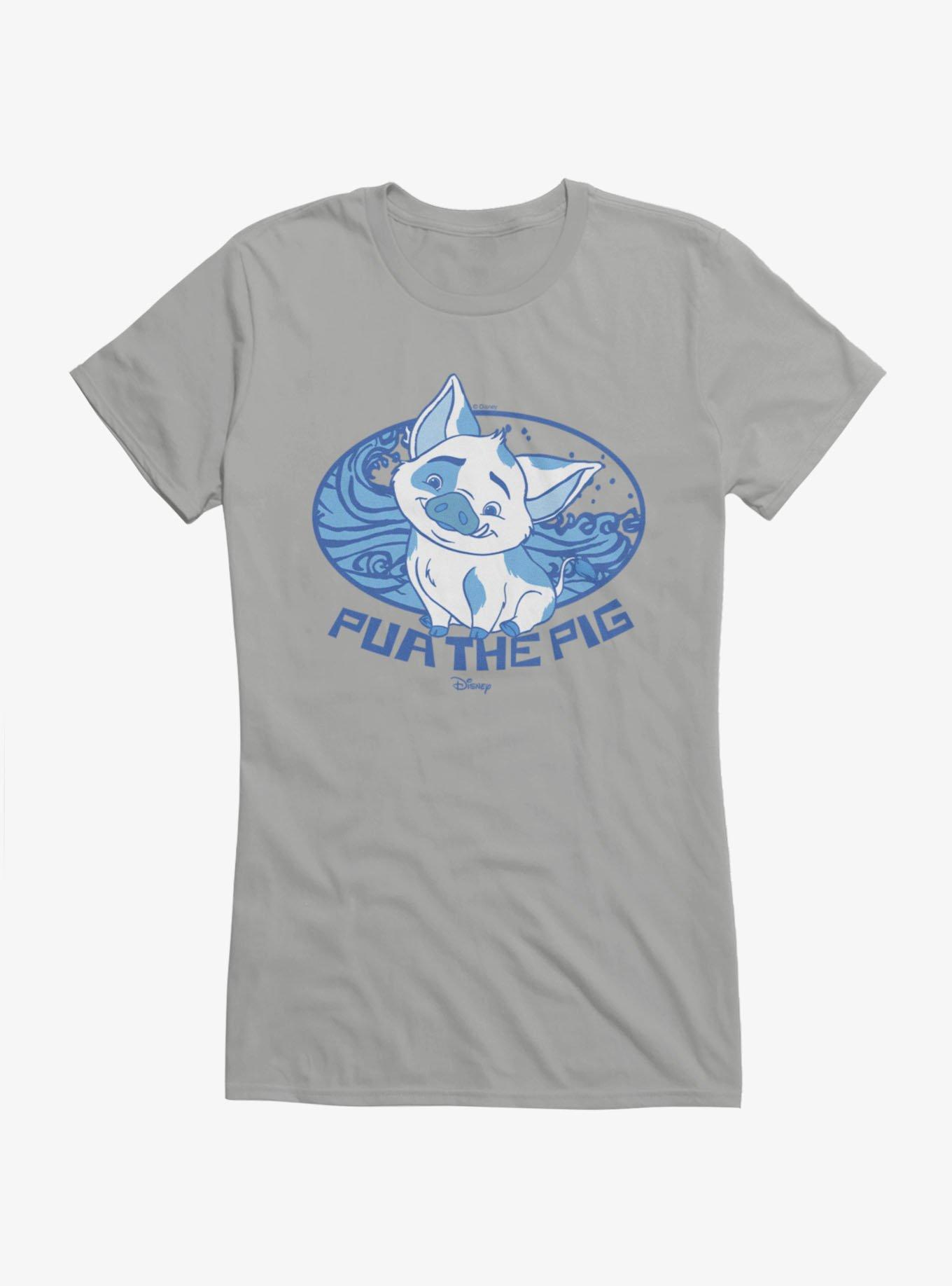 Disney Moana Pua The Pig Water Badge Girls T-Shirt, , hi-res