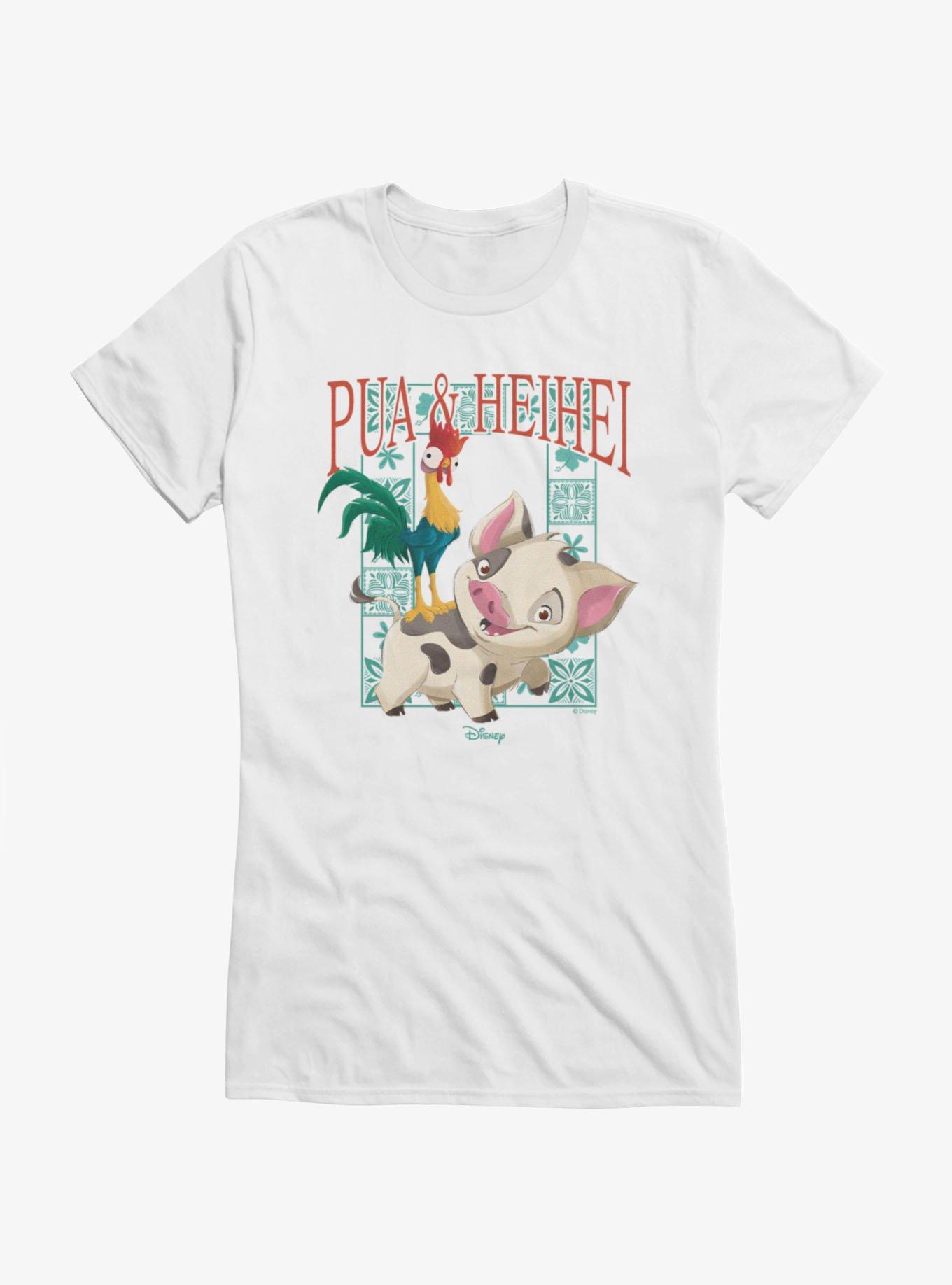 Disney Moana Pua And Hei Hei Frame Girls T-Shirt, , hi-res