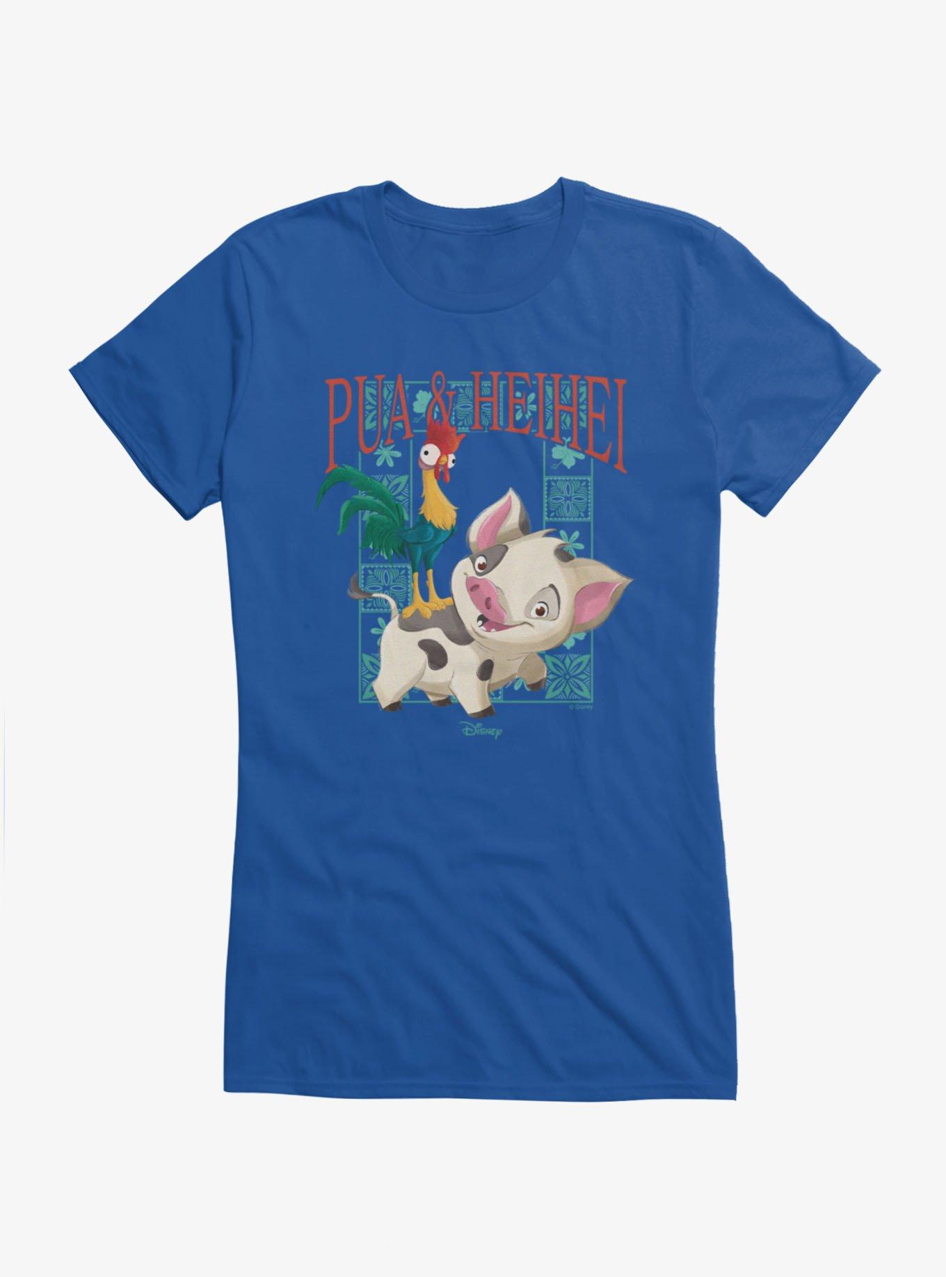 Disney Moana Pua And Hei Hei Frame Girls T-Shirt, , hi-res