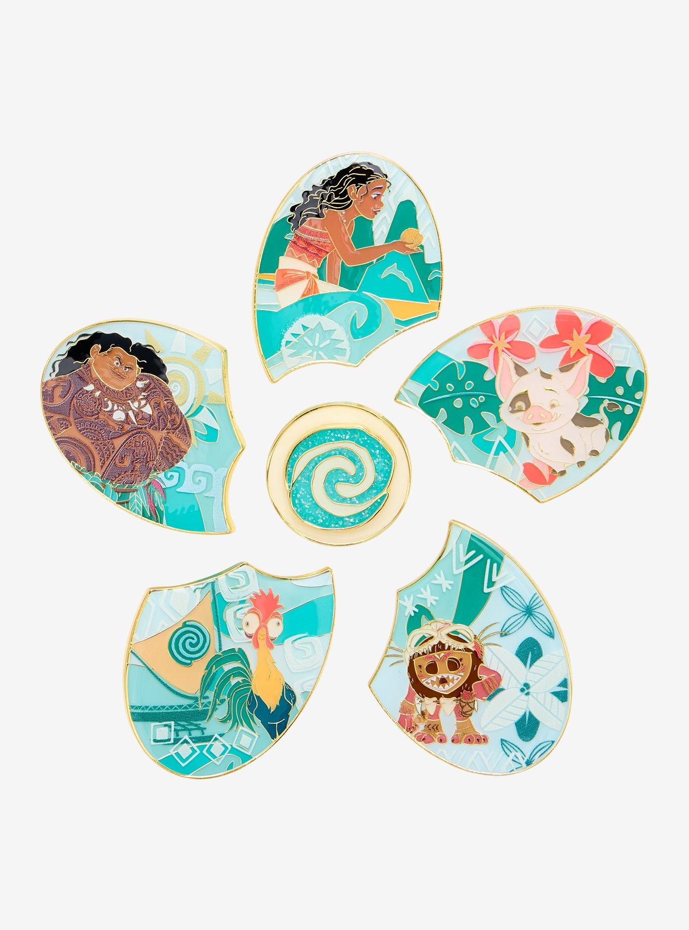 Loungefly Disney Moana Flower Puzzle Blind Box Enamel Pin - BoxLunch Exclusive