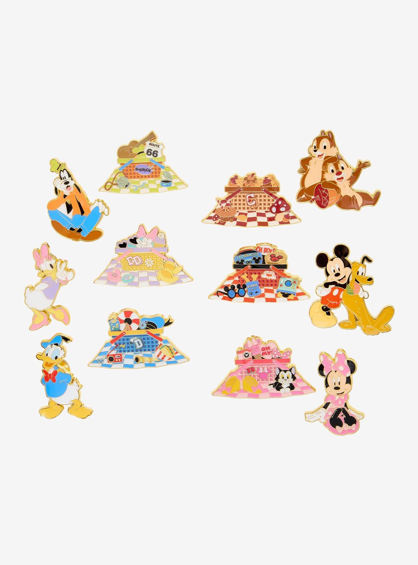 Loungefly Disney Mickey and Friends Picnic Blind Box Pin Set - BoxLunch Exclusive