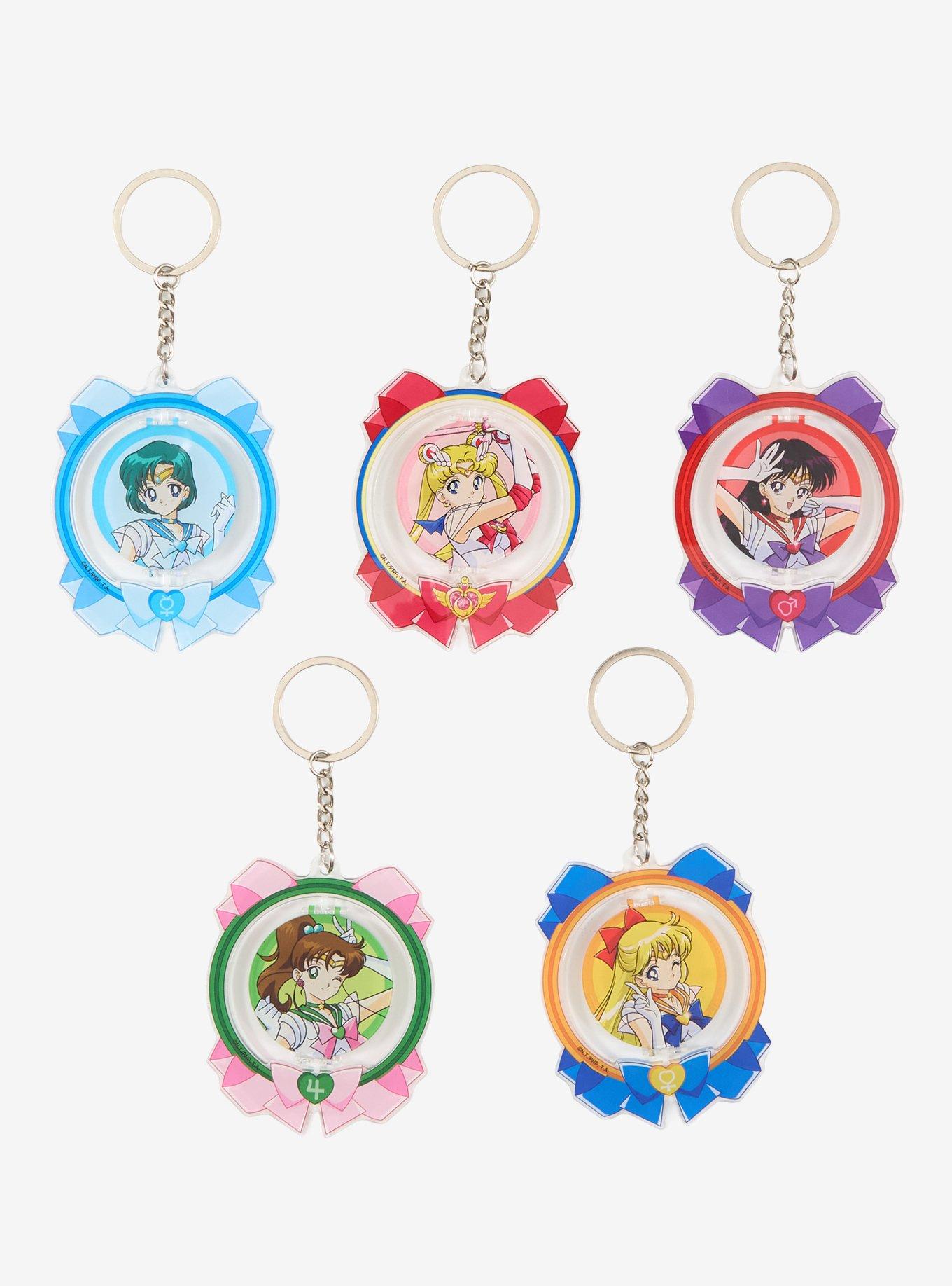 Pretty Guardian Sailor Moon Sailor Guardians Blind Bag Acrylic Keychain - BoxLunch Exclusive