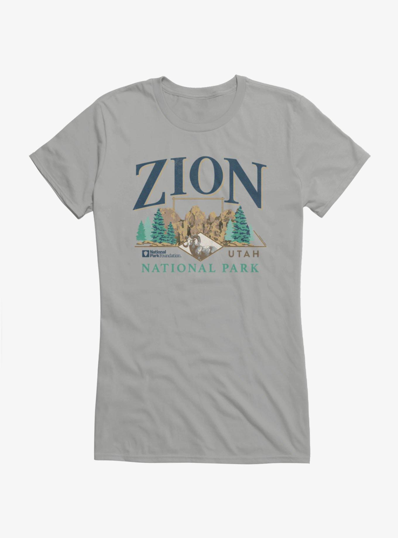 National Park Foundation Zion Utah Gate Girls T-Shirt, , hi-res