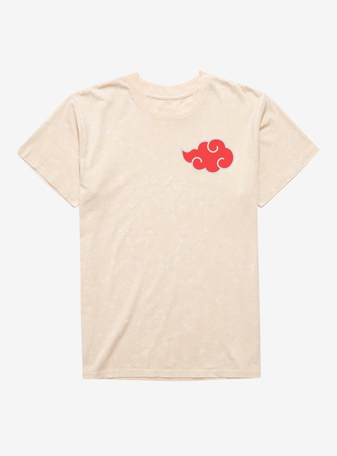Naruto Akatsuki Mineral Wash T-Shirt, , hi-res