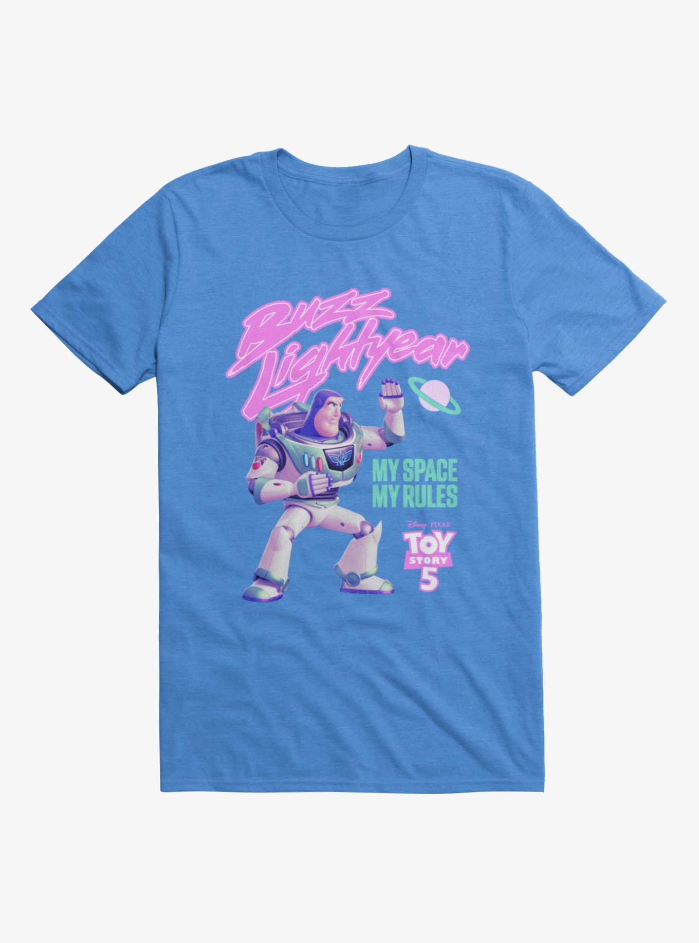 Disney Pixar Toy Story 5 Movie Buzz Lightyear My Space My Rules T-Shirt, , hi-res