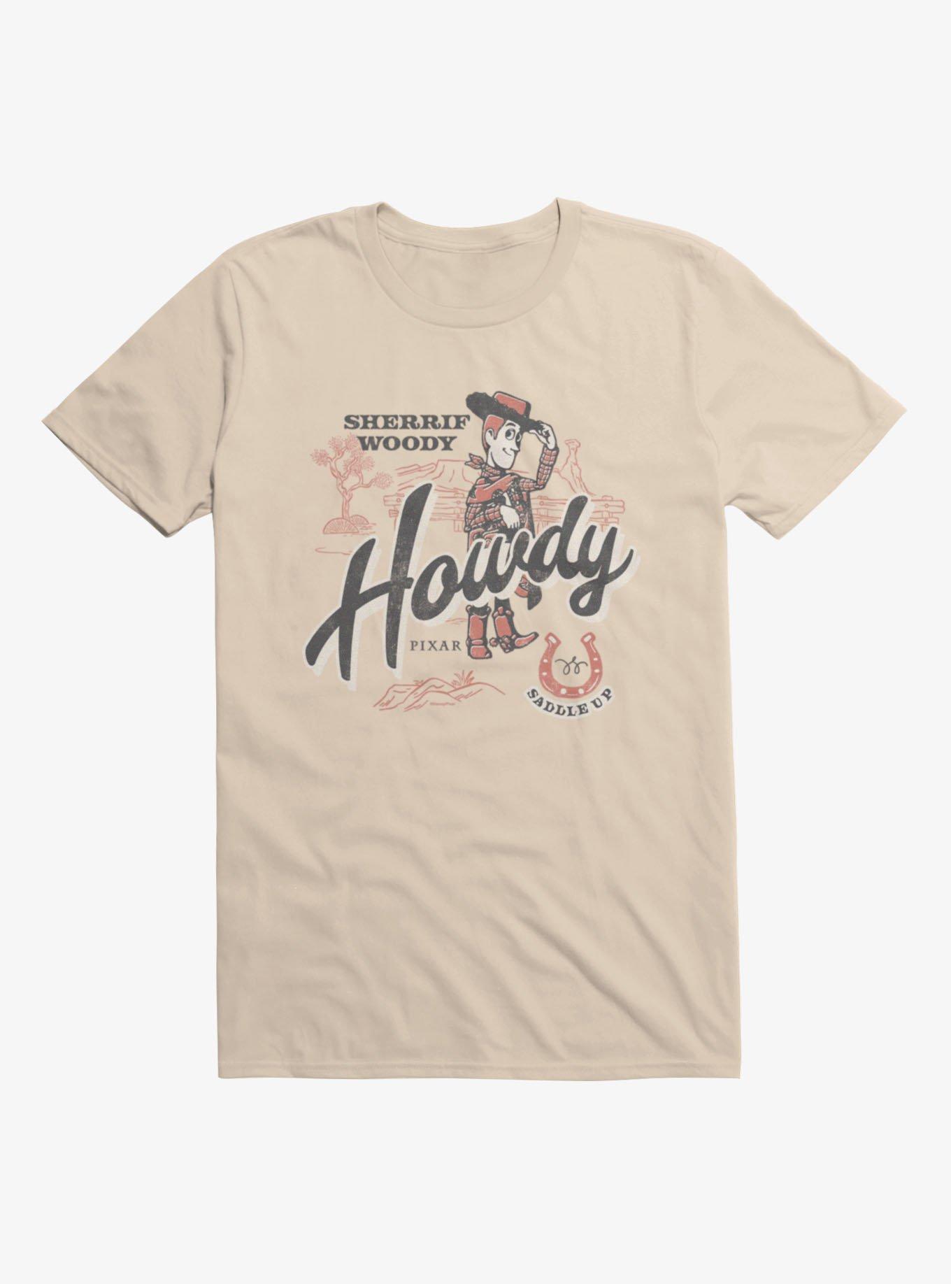 Disney Pixar Toy Story 5 Movie Howdy Sherrif Woody T-Shirt, , hi-res