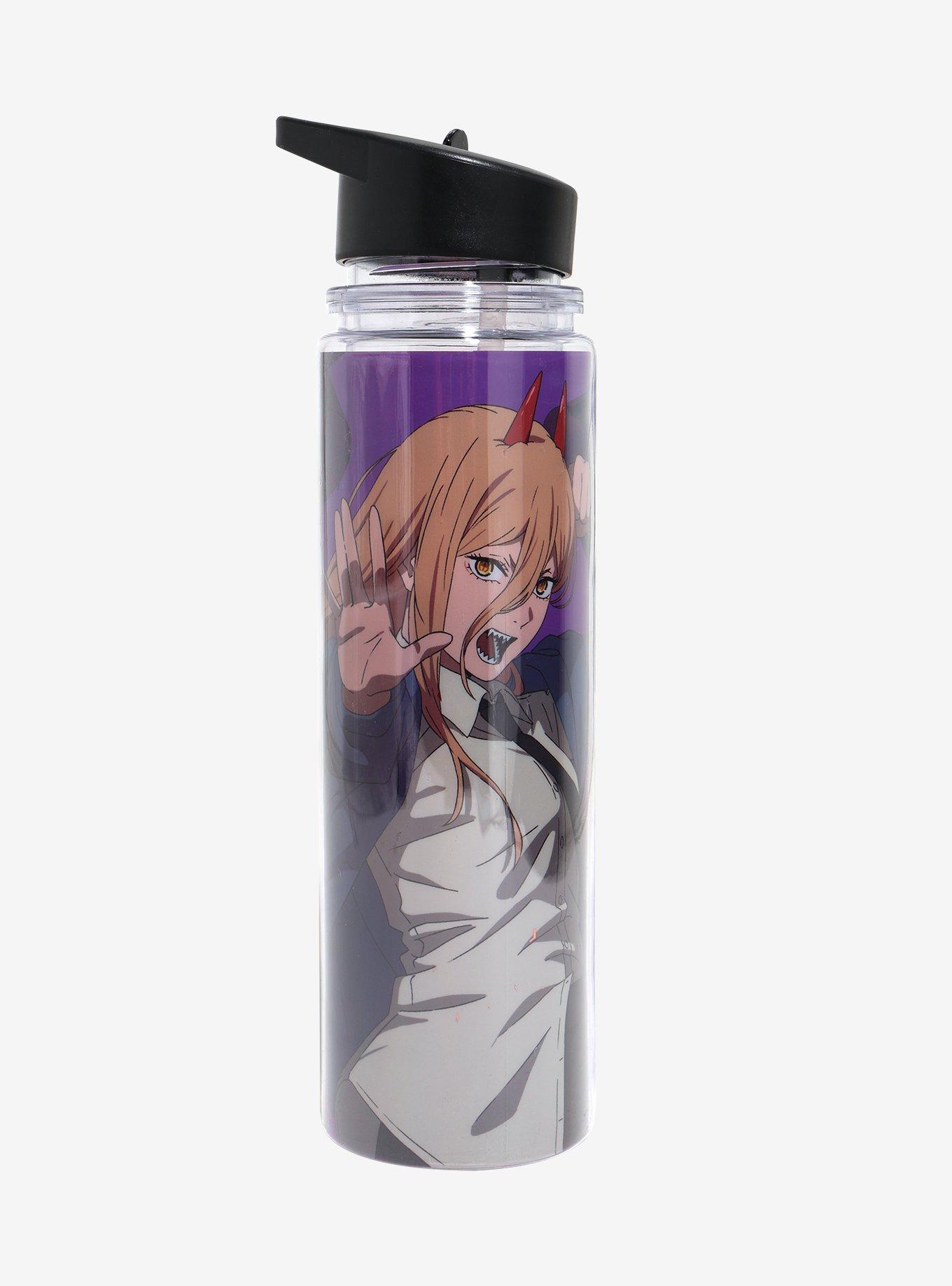 Chainsaw Man Power Water Bottle, , hi-res