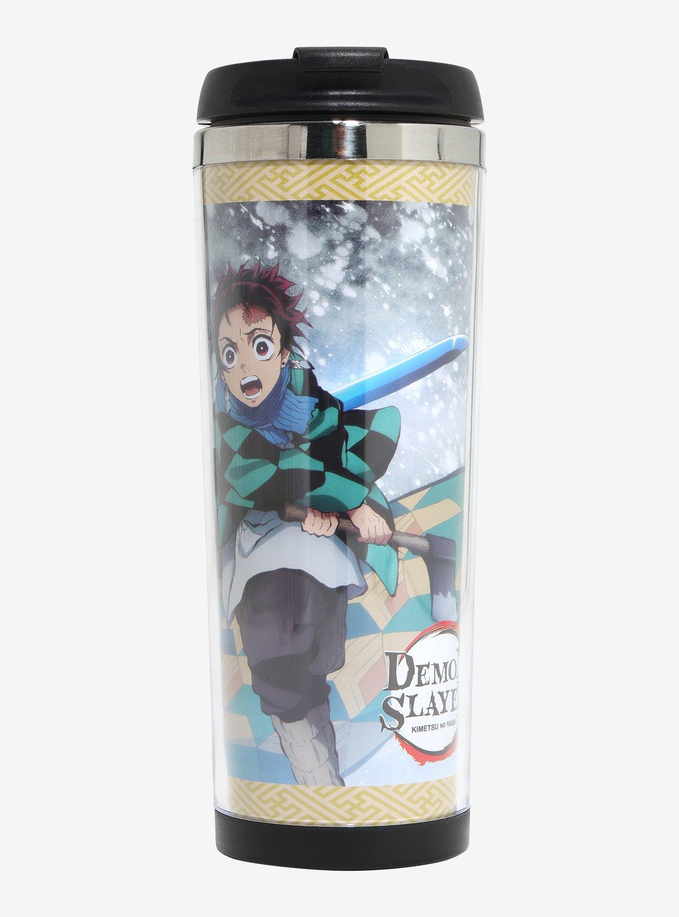 Demon Slayer: Kimetsu No Yaiba Tanjiro & Giyu Travel Mug, , hi-res