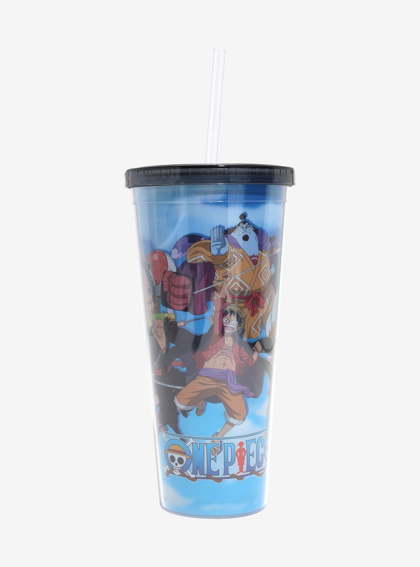 One Piece Straw Hats Acrylic Travel Cup, , hi-res