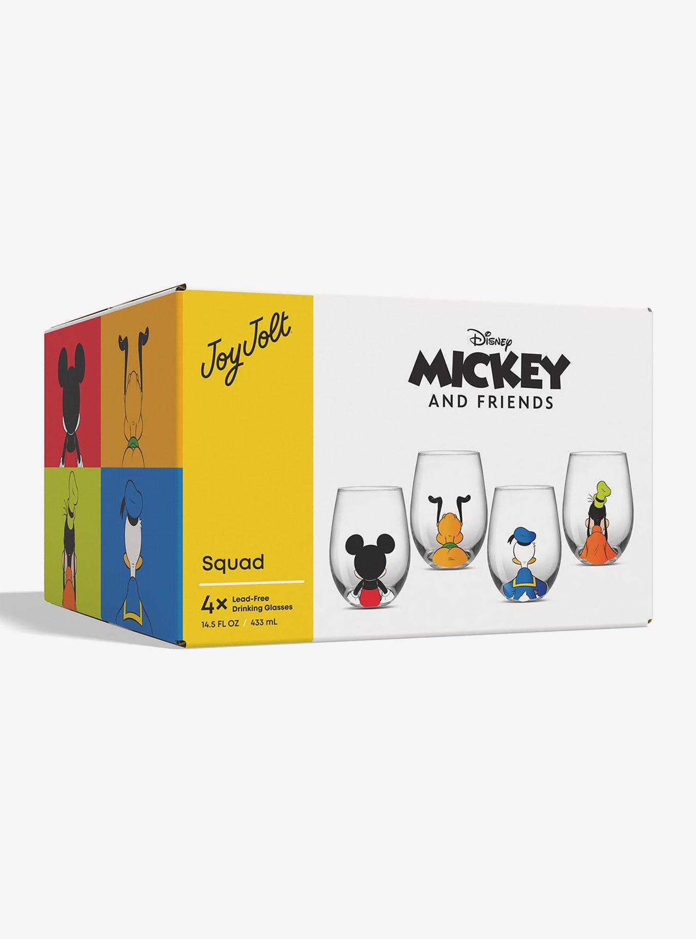 Disney Mickey Mouse And Friends Glass Cup Set, , hi-res
