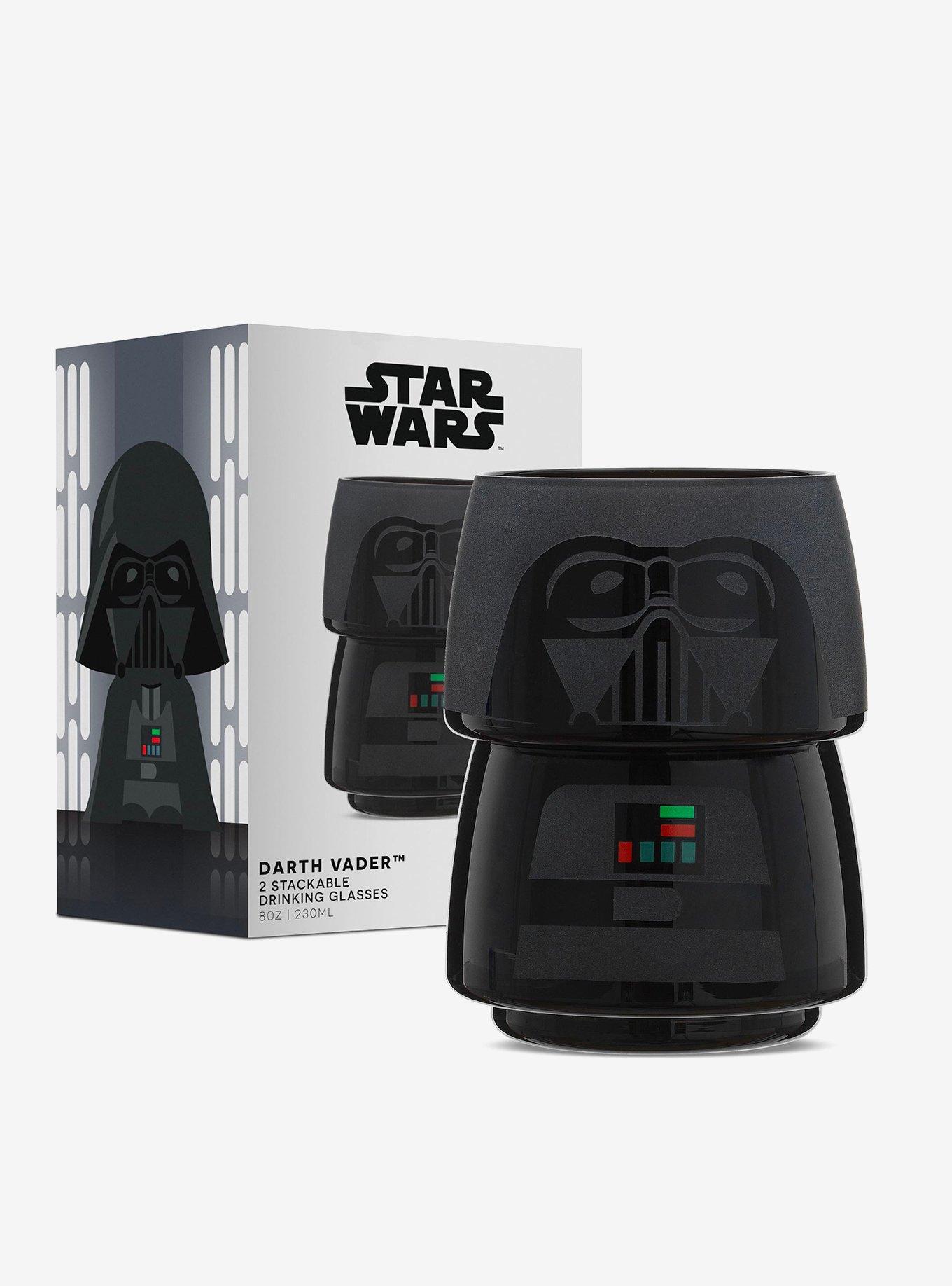 Star Wars Darth Vader Stackable Glass Set, , hi-res