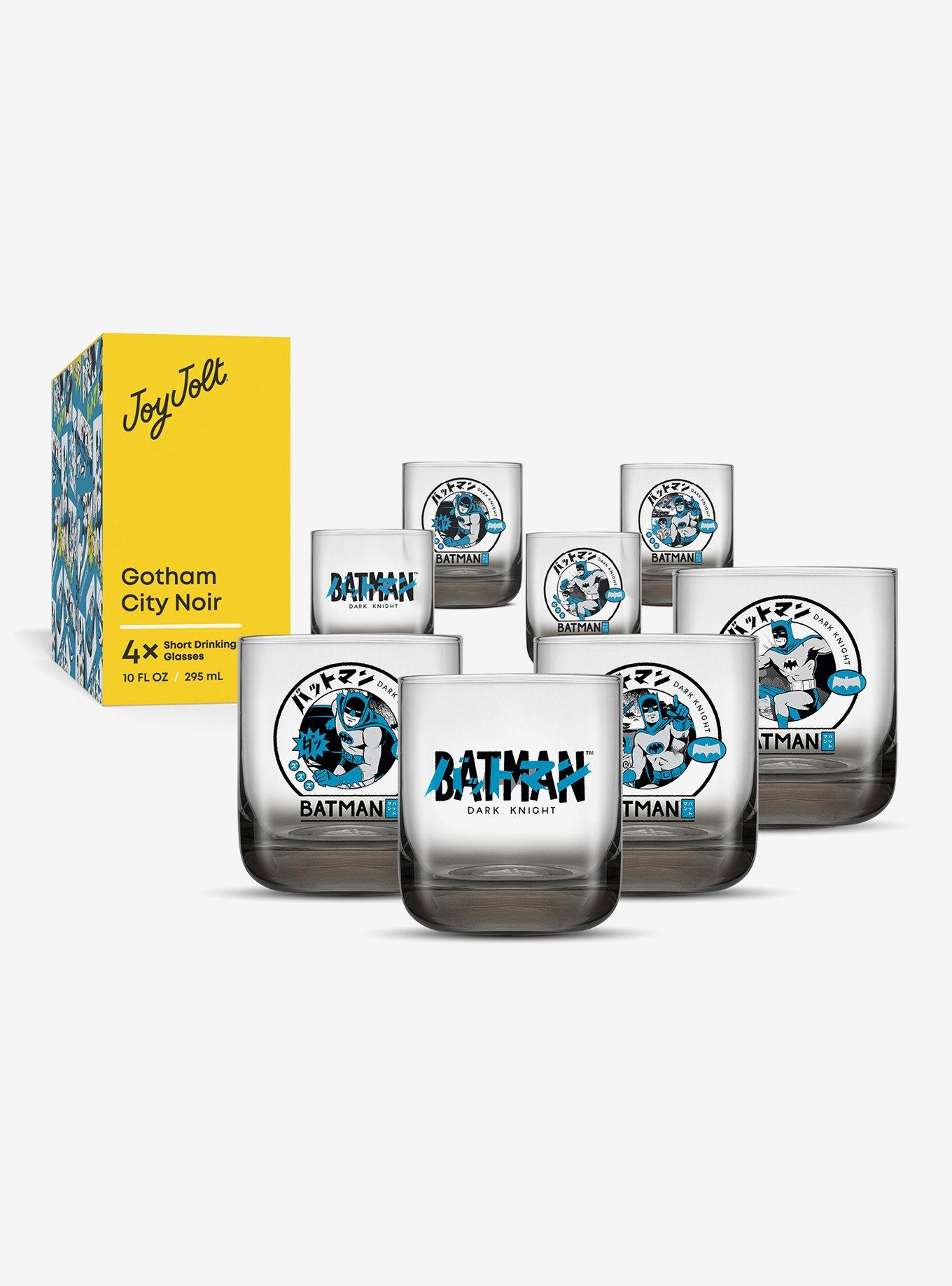 DC Comics Batman Gotham City Noir Glass Set, , hi-res