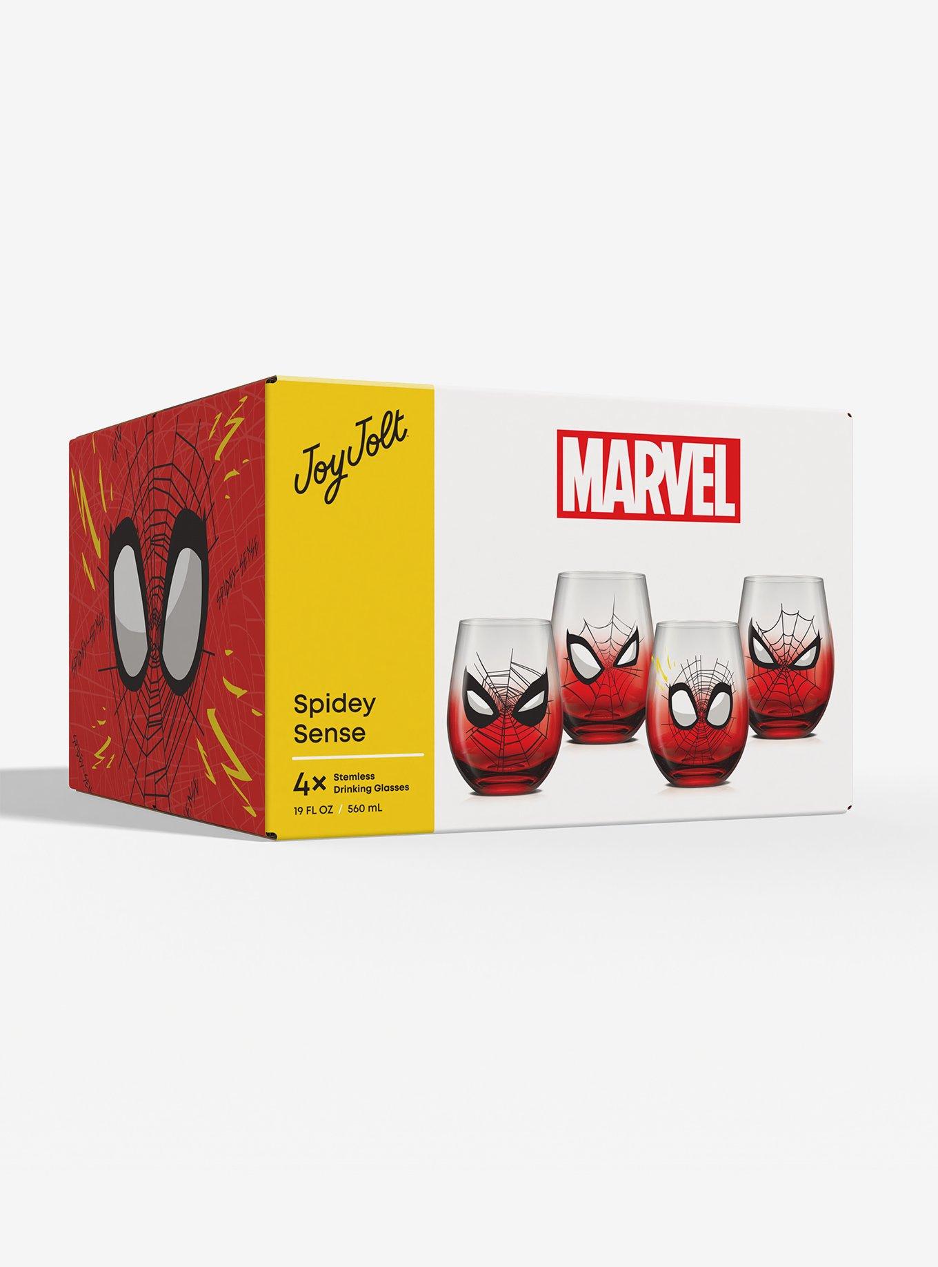 Marvel Spider-Man Stemless Glass Set, , hi-res