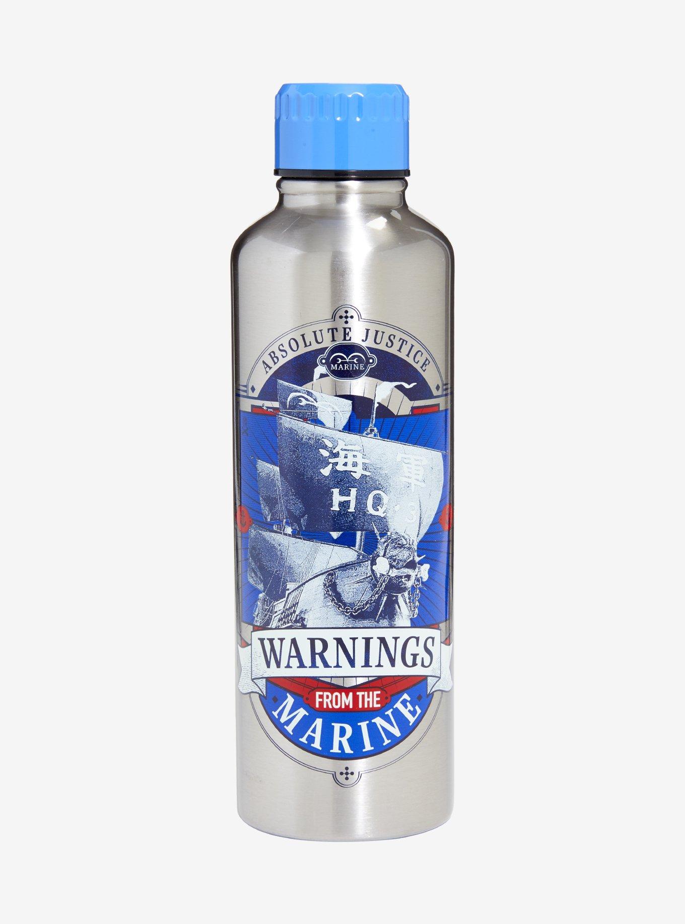One Piece Marines Stainless Steel Water Bottle, , hi-res