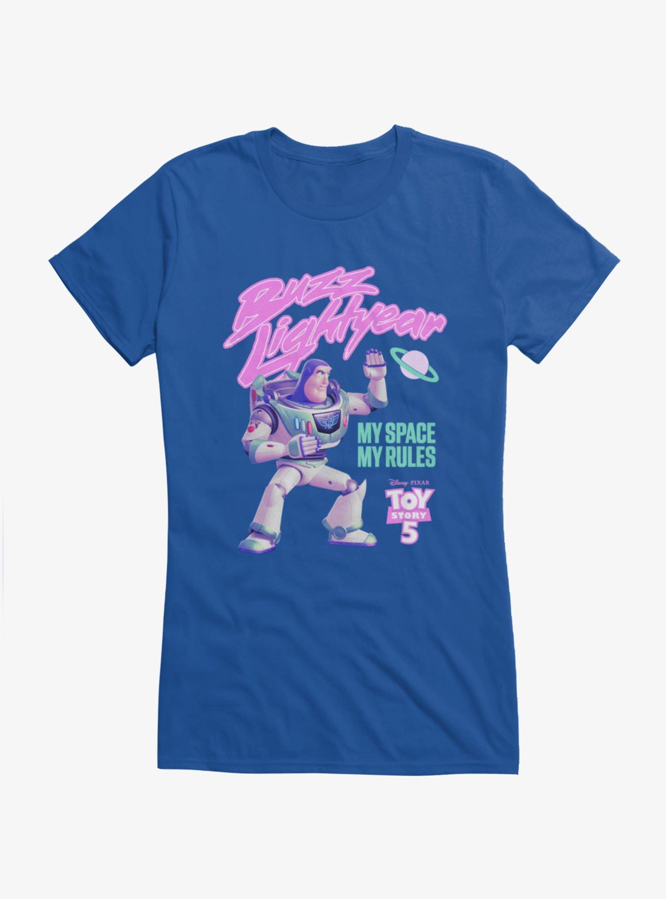 Disney Pixar Toy Story 5 Movie Buzz Lightyear My Space My Rules Girls T-Shirt , , hi-res