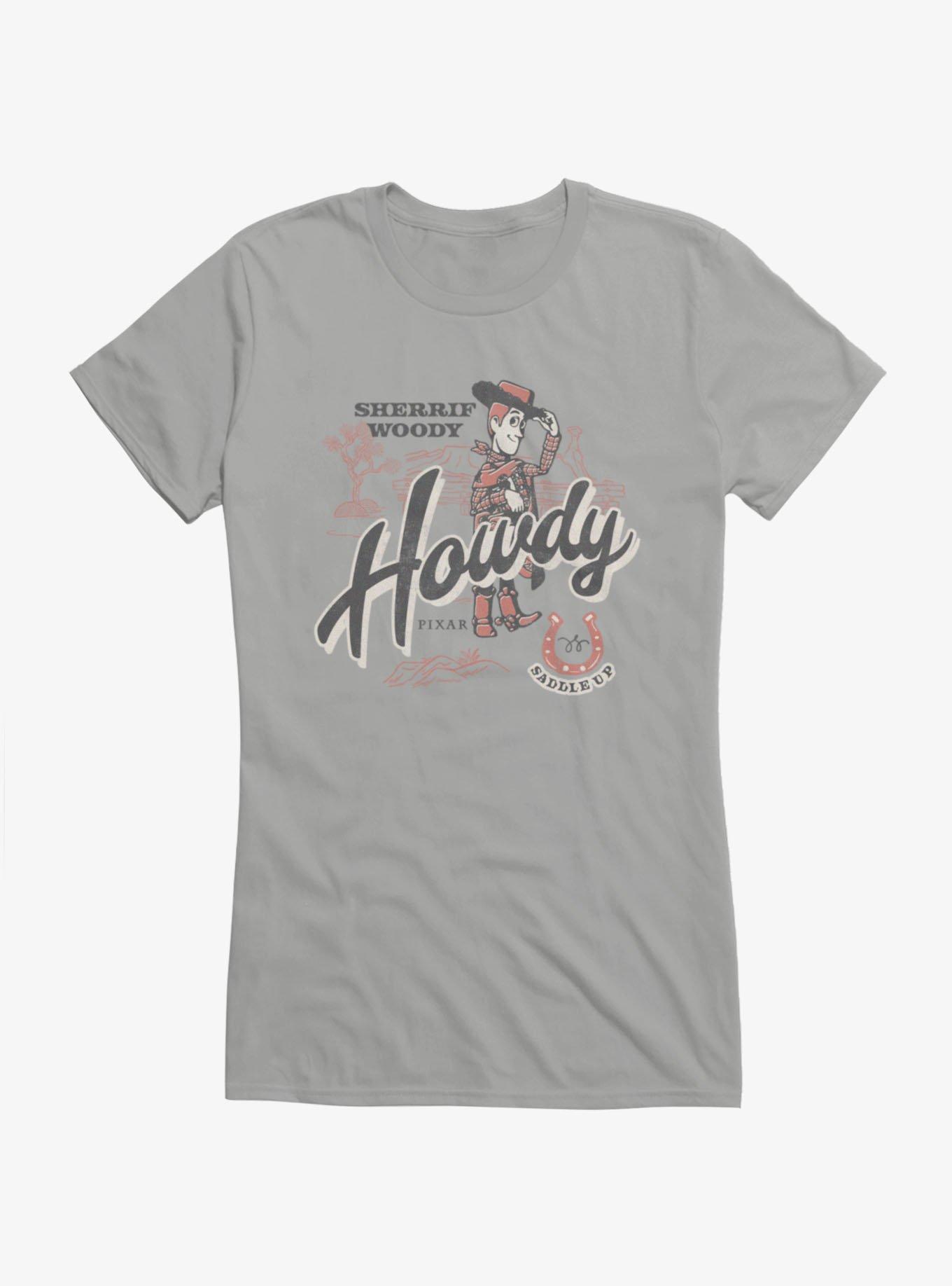 Disney Pixar Toy Story 5 Movie Howdy Sherrif Woody Girls T-Shirt , , hi-res