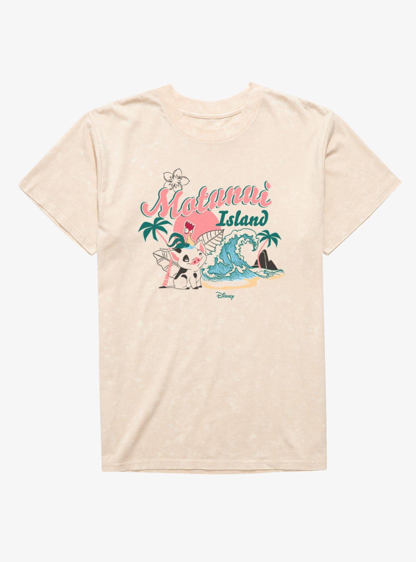 Disney Moana Matunui Island Hei Hei Pua Mineral Wash T-Shirt, , hi-res