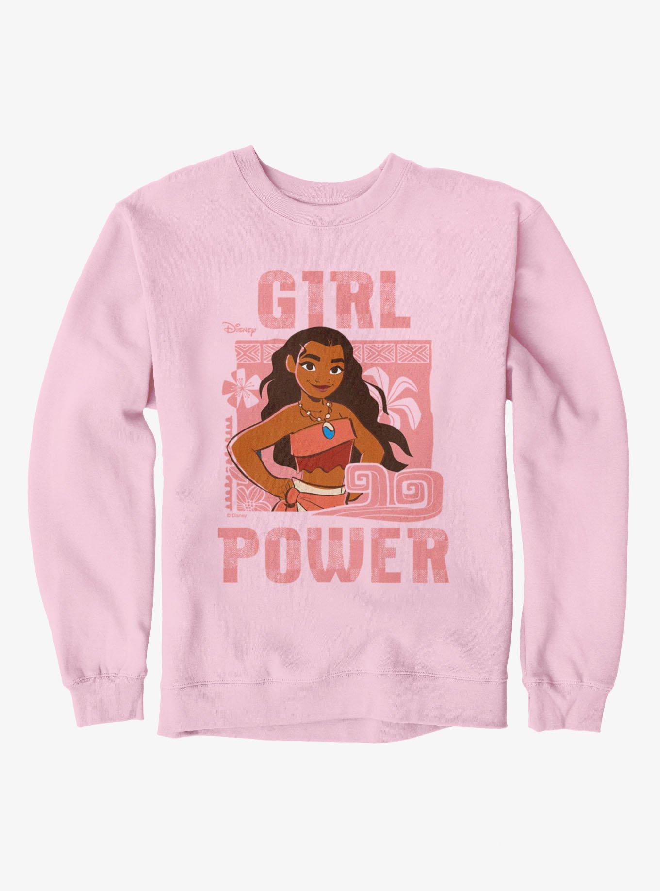 Disney Moana Girl Power Crew Sweatshirt, , hi-res