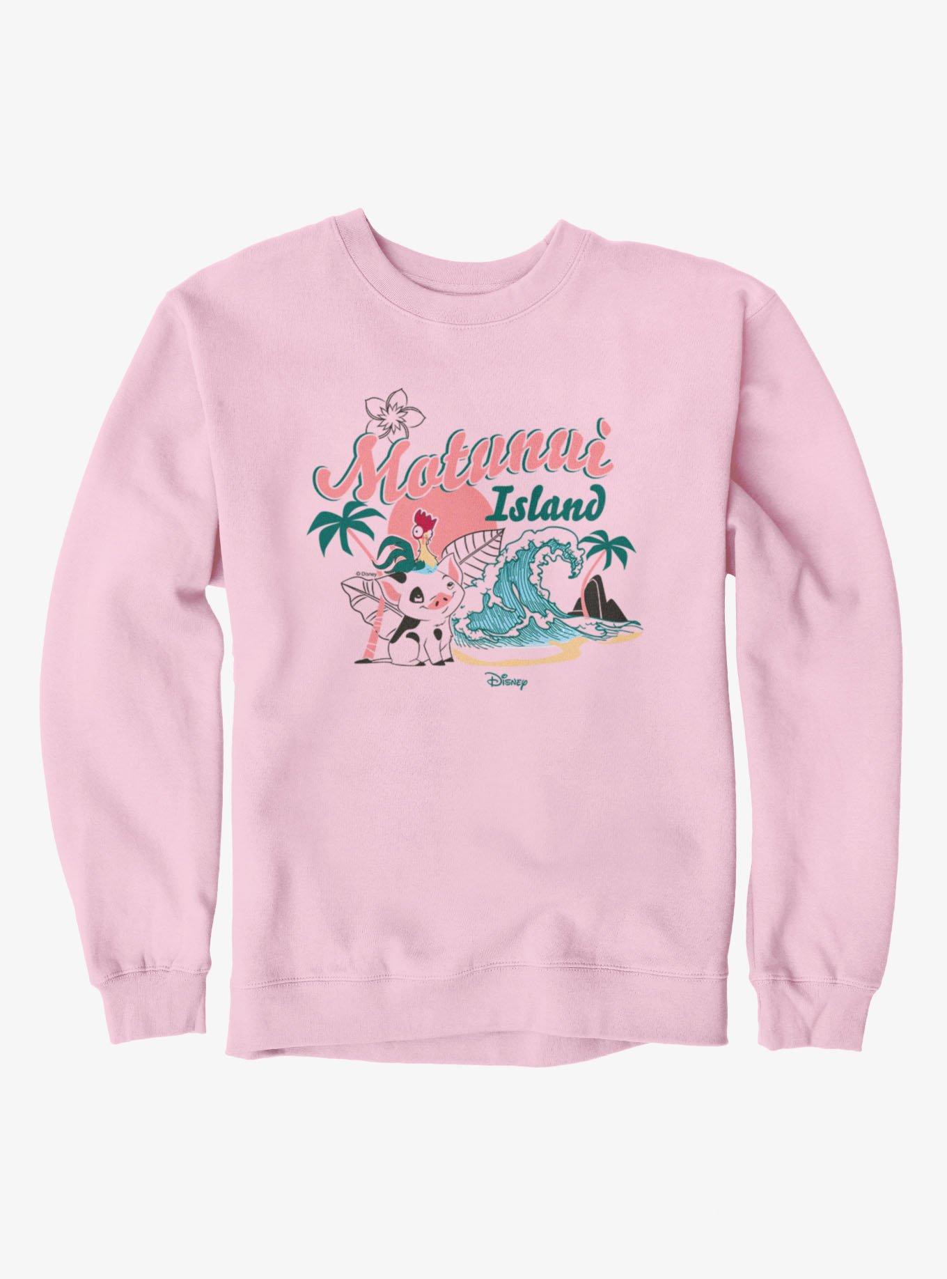 Disney Moana Matunui Island Hei Hei Pua Crew Sweatshirt, , hi-res
