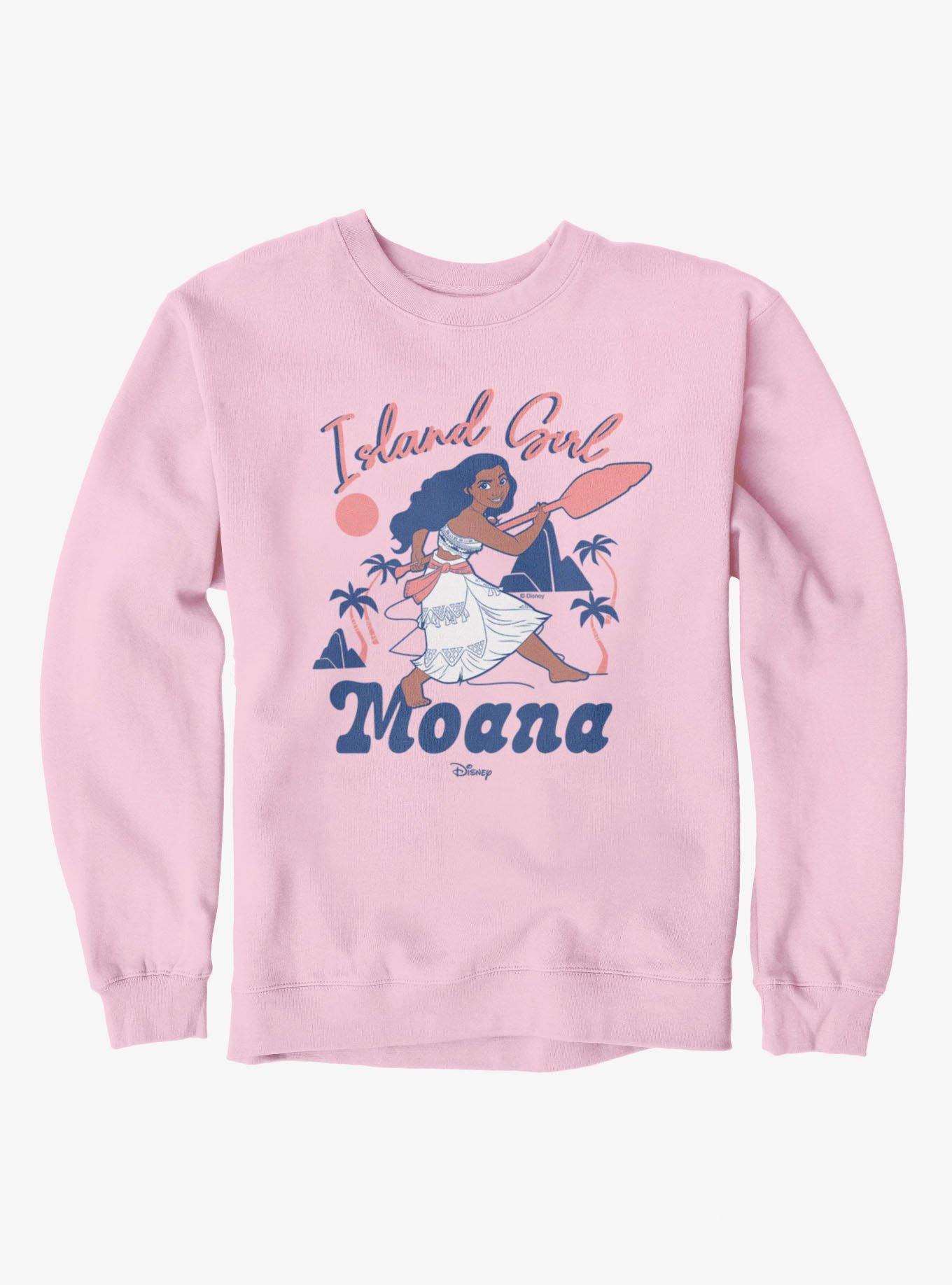 Disney Moana Island Girl Crew Sweatshirt, , hi-res