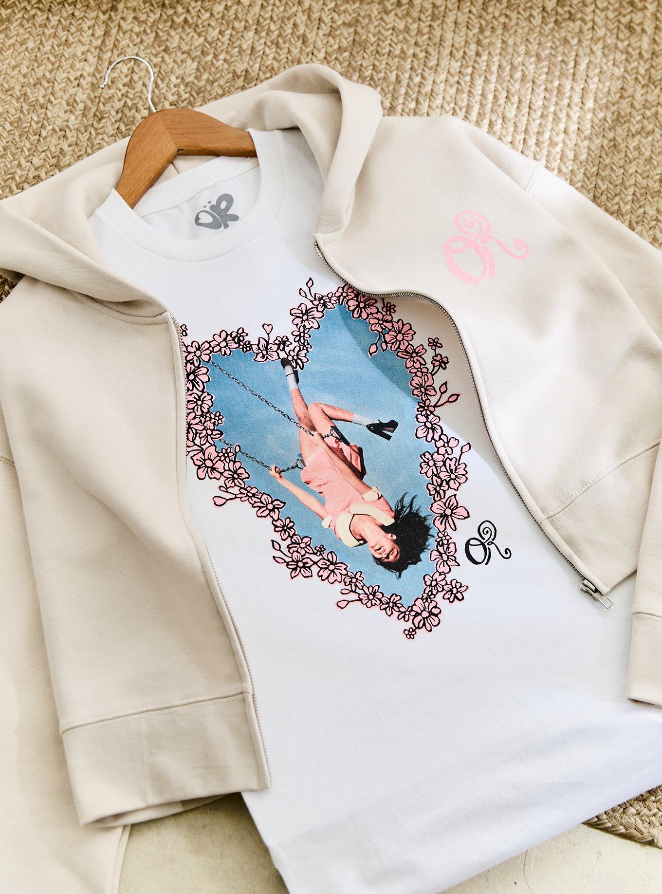 Olivia Rodrigo You Seem Pretty Sad For a Girl So In Love Cropped Zip Hoodie