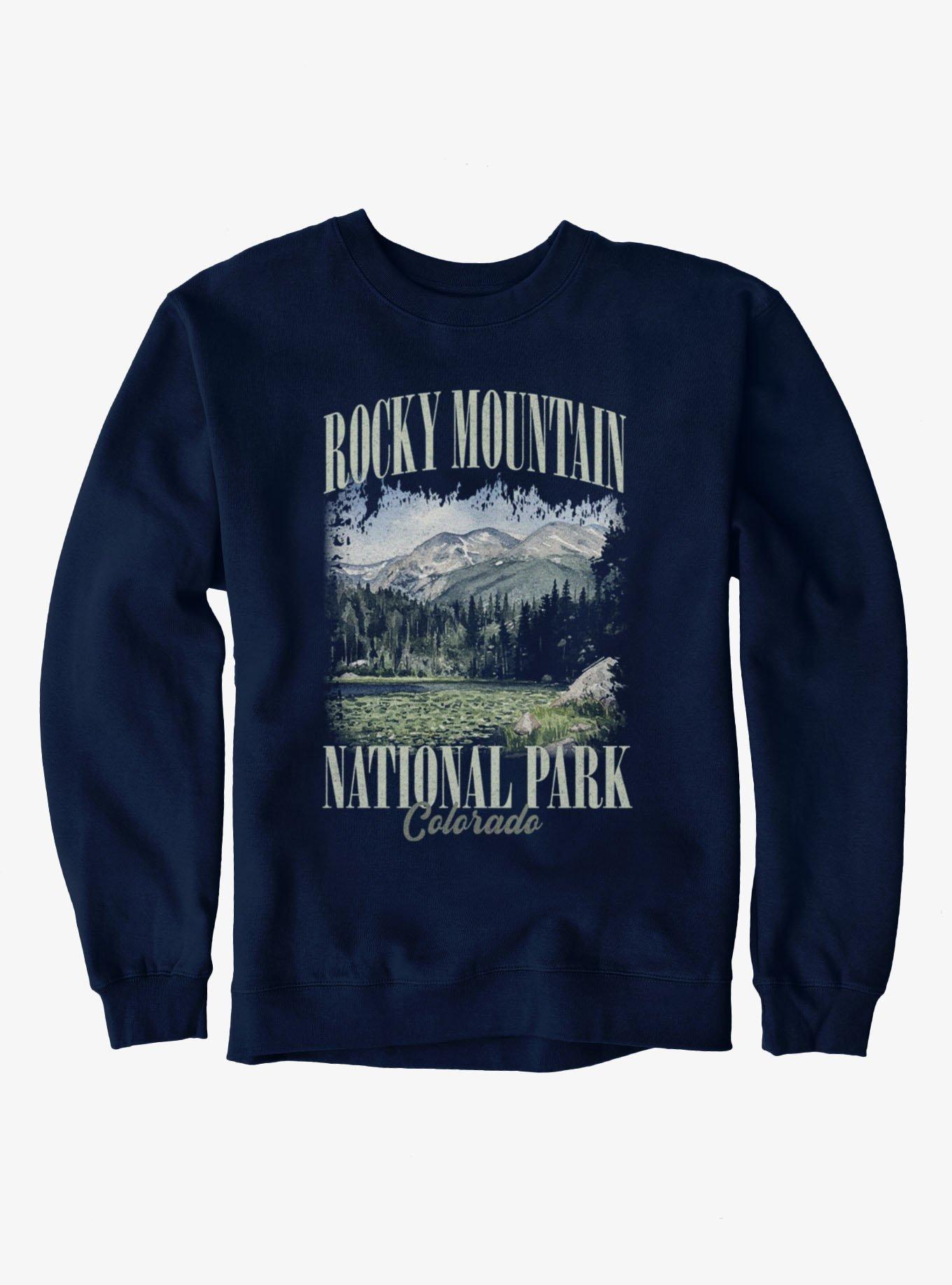 National Park Foundation Rocky Mountain Painting Colorado Sweatshirt, , hi-res