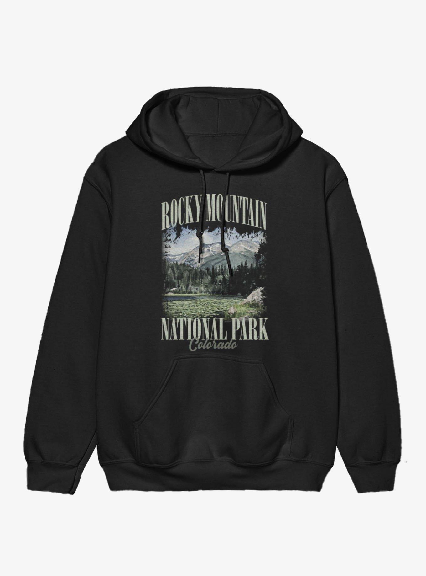 National Park Foundation Rocky Mountain Painting Colorado Hoodie, , hi-res