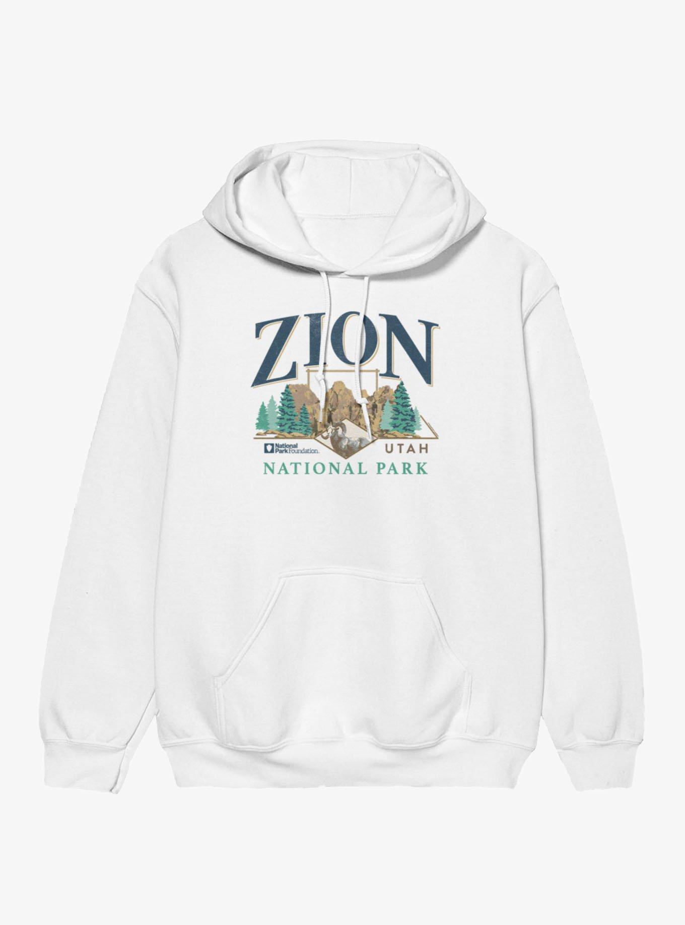 National Park Foundation Zion Utah Gate Hoodie, , hi-res