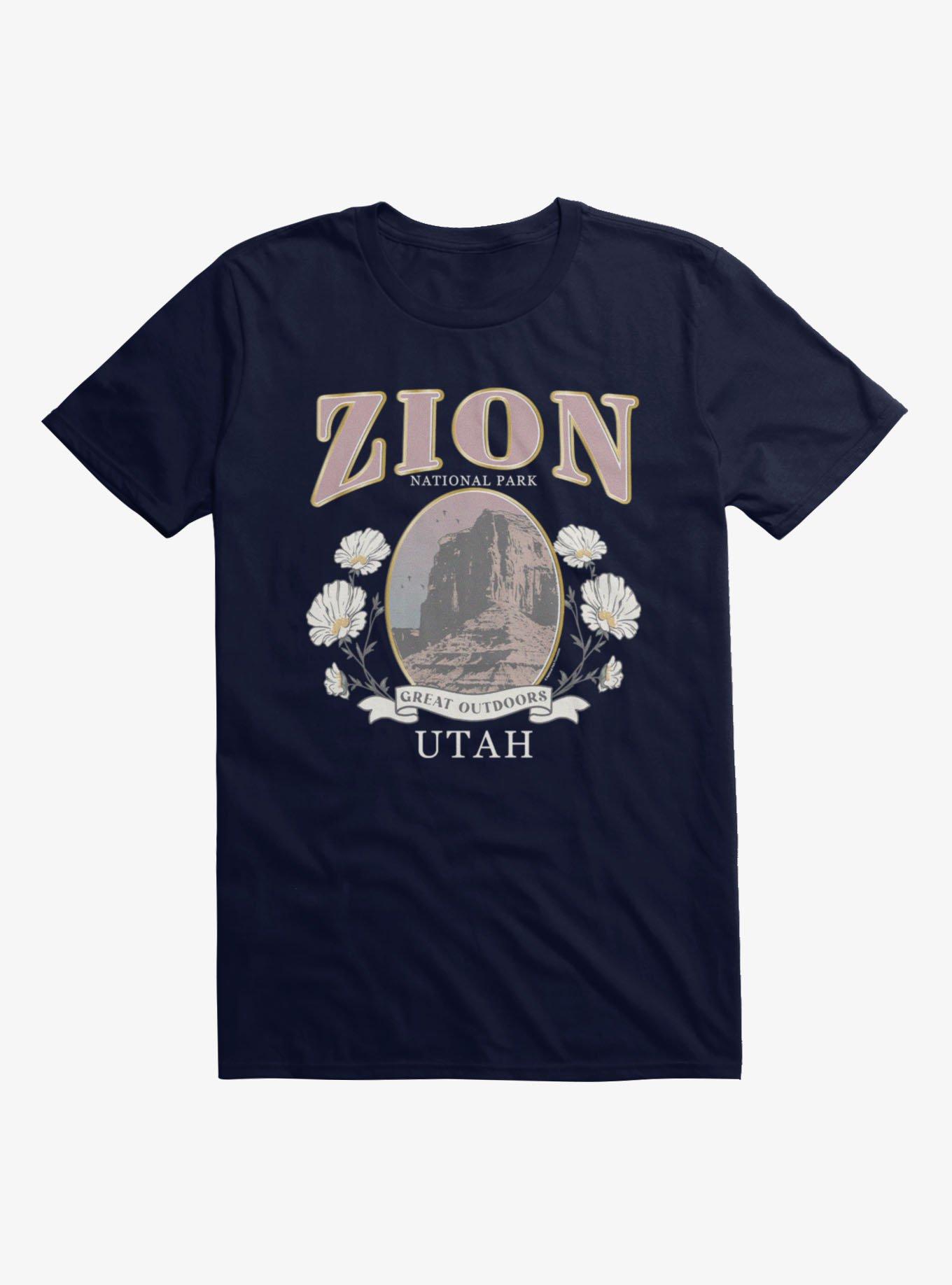 National Park Foundation Zion Utah Great Outdoors T-Shirt, , hi-res