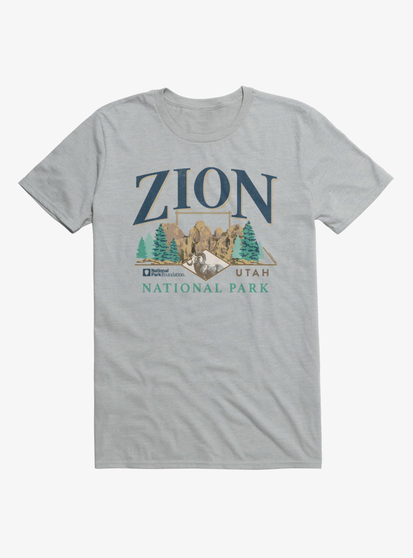 National Park Foundation Zion Utah Gate T-Shirt, , hi-res