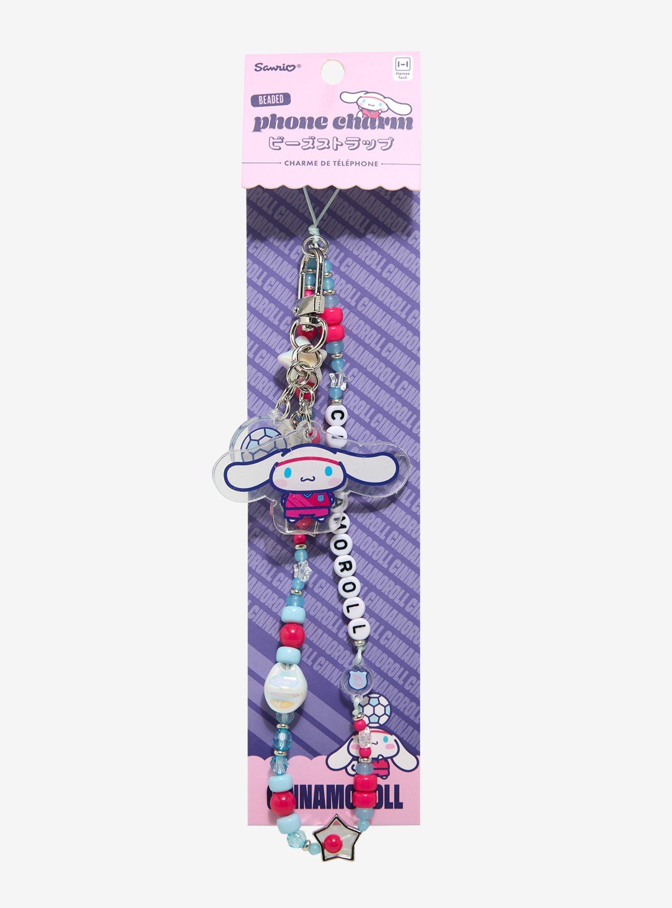 Hamee Cinnamoroll Soccer Bead Phone Charm, , hi-res